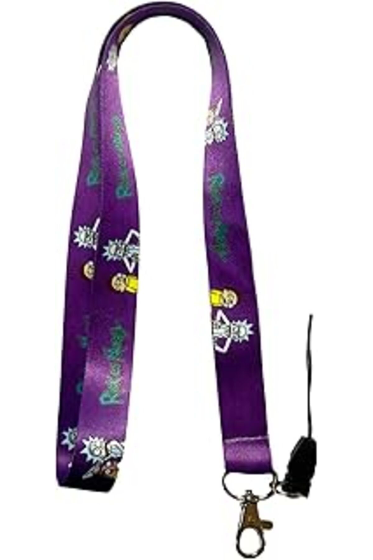 NZM TİCARET Stormistoretr Riki Morti Limited Boyun Ipi Telefon Askısı Lanyard