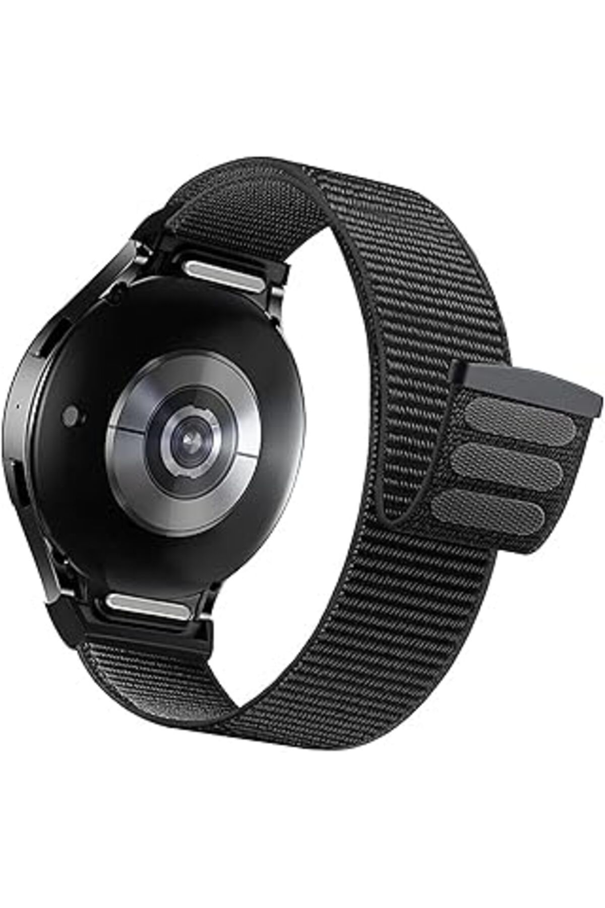 Roses Store Rongep Yeni Nesil Bağlantılı 20Mm Hasırlı Kumaş Kordon Samsung Uyumlu Galaxy Watch Fe/7/6/5/4 Seris