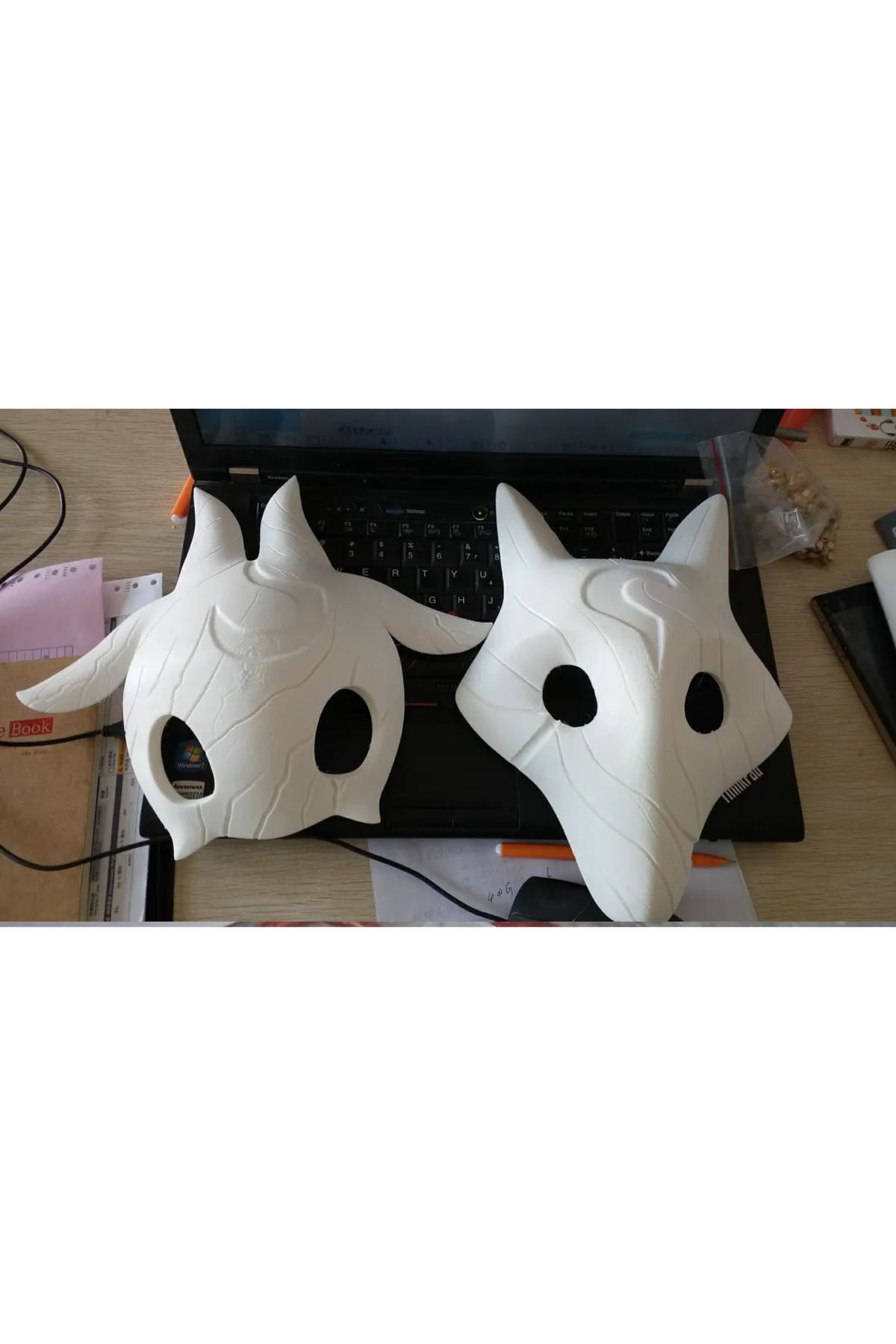 Formista3d LOL KİNDRED KOYUN VE KURT FİGÜRÜ