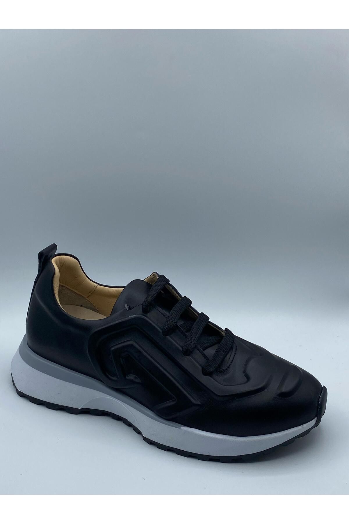 NEWGÜLTEKİN KADIN HAKİKİ DERİ SNEAKER SPOR AYAKKABI