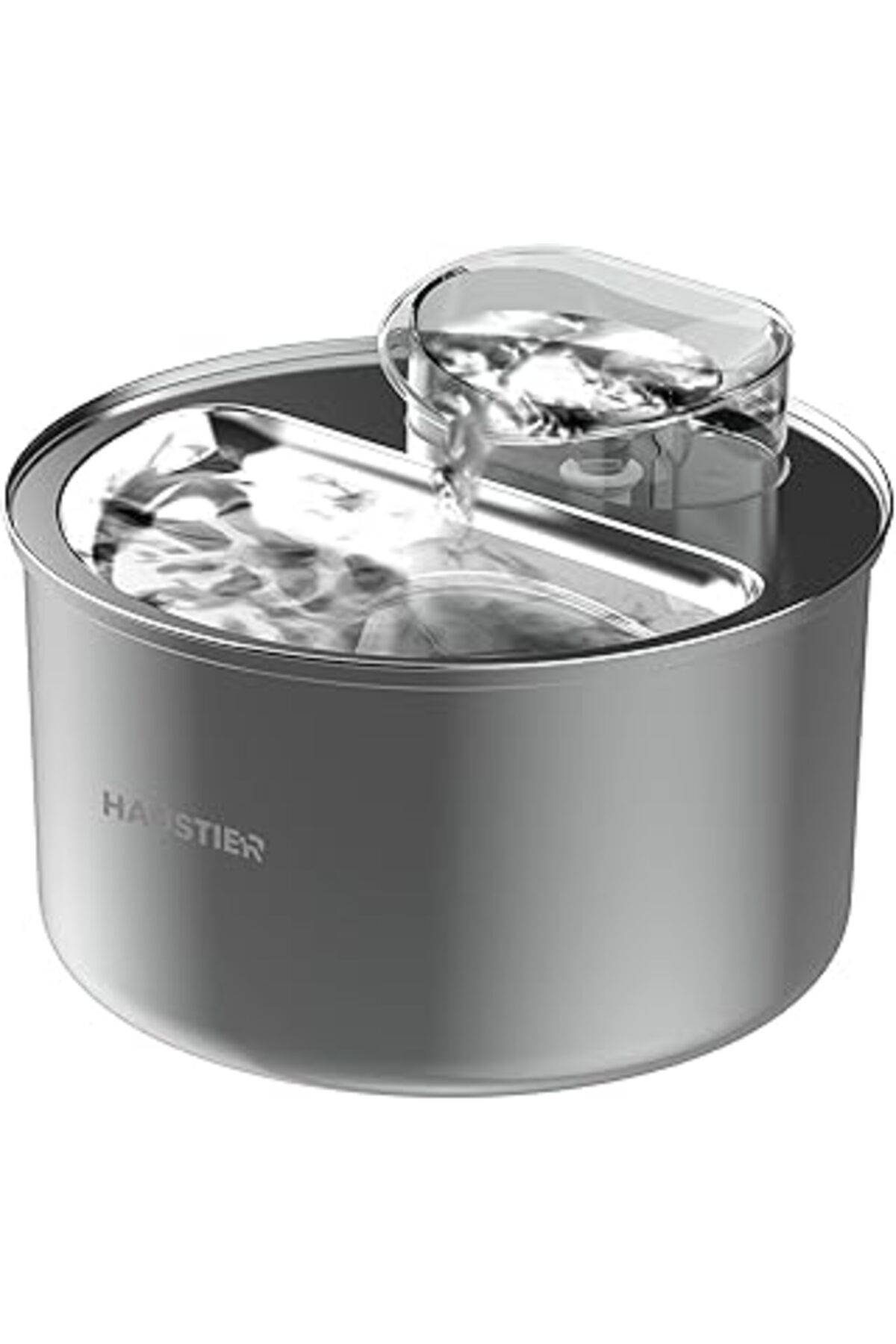 Mu Art Haustier Wf009l Otomatik Kedi Su Sebili,kedi Su Çeşmesi, Su Pınarı 3.5lt Geniş Hazne, Sus304 Çelik,