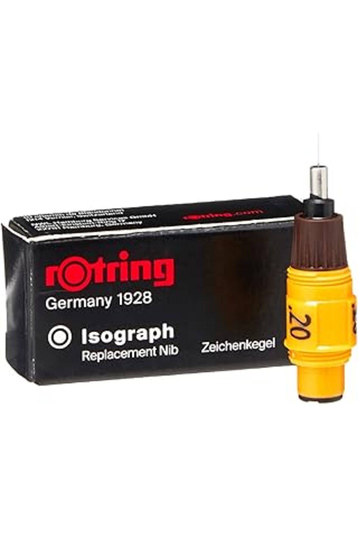 NZM TİCARET Rotring Isograph Teknik Çizim Kalemi Yedek Ucu, 0,2 Mm