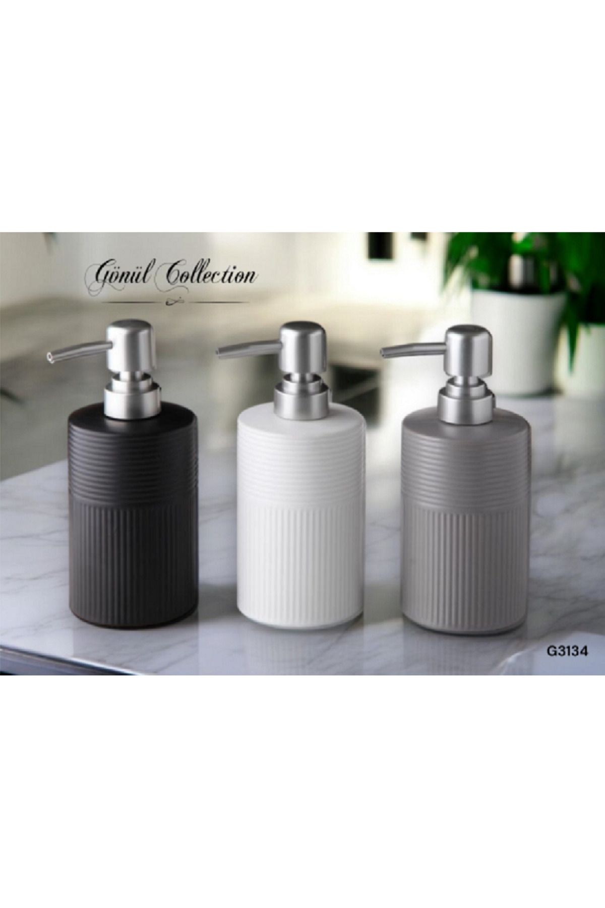 GÖNÜL STONEWARE SIVI SABUNLUK 3R
