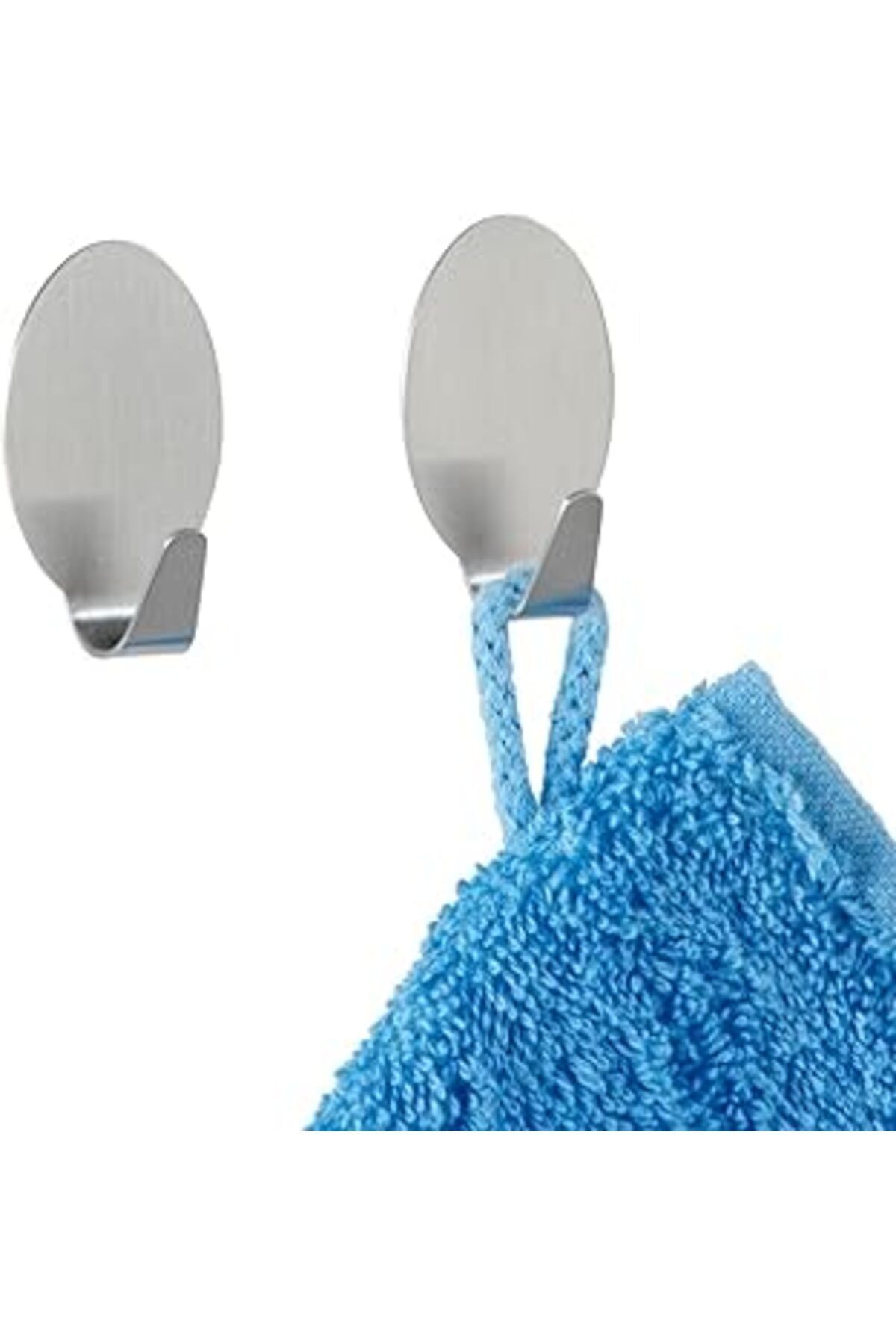 NZM TİCARET Wenko 4477012100 Şerit-It Maxihaken, 2-Er, Paslanmaz Çelik Paslanmaz, Her Biri 4.2 X 2 X 2.4 Cm, Ma