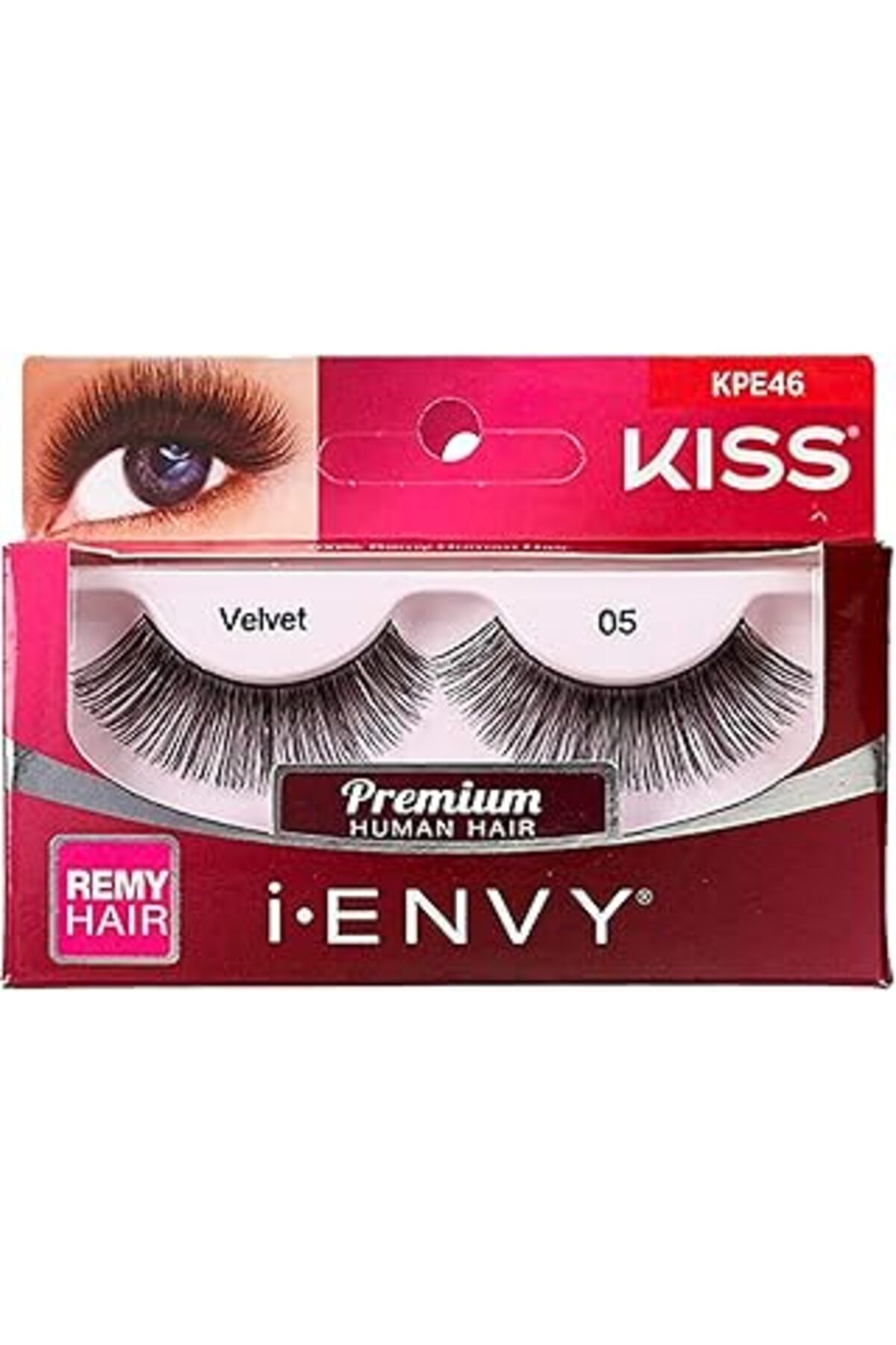 Mu Art Ahşap Kiss Kpe45 Velvet 05 Premium Human Hair Takma Kirpik (1 Çift)