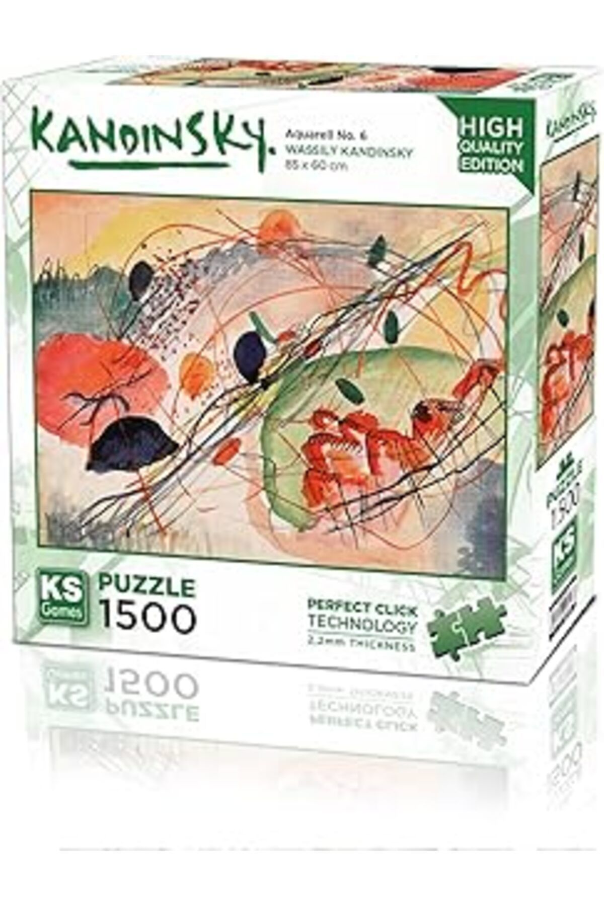karadağsb Ks Games 1500 Parça Aquarell No 6 Puzzle