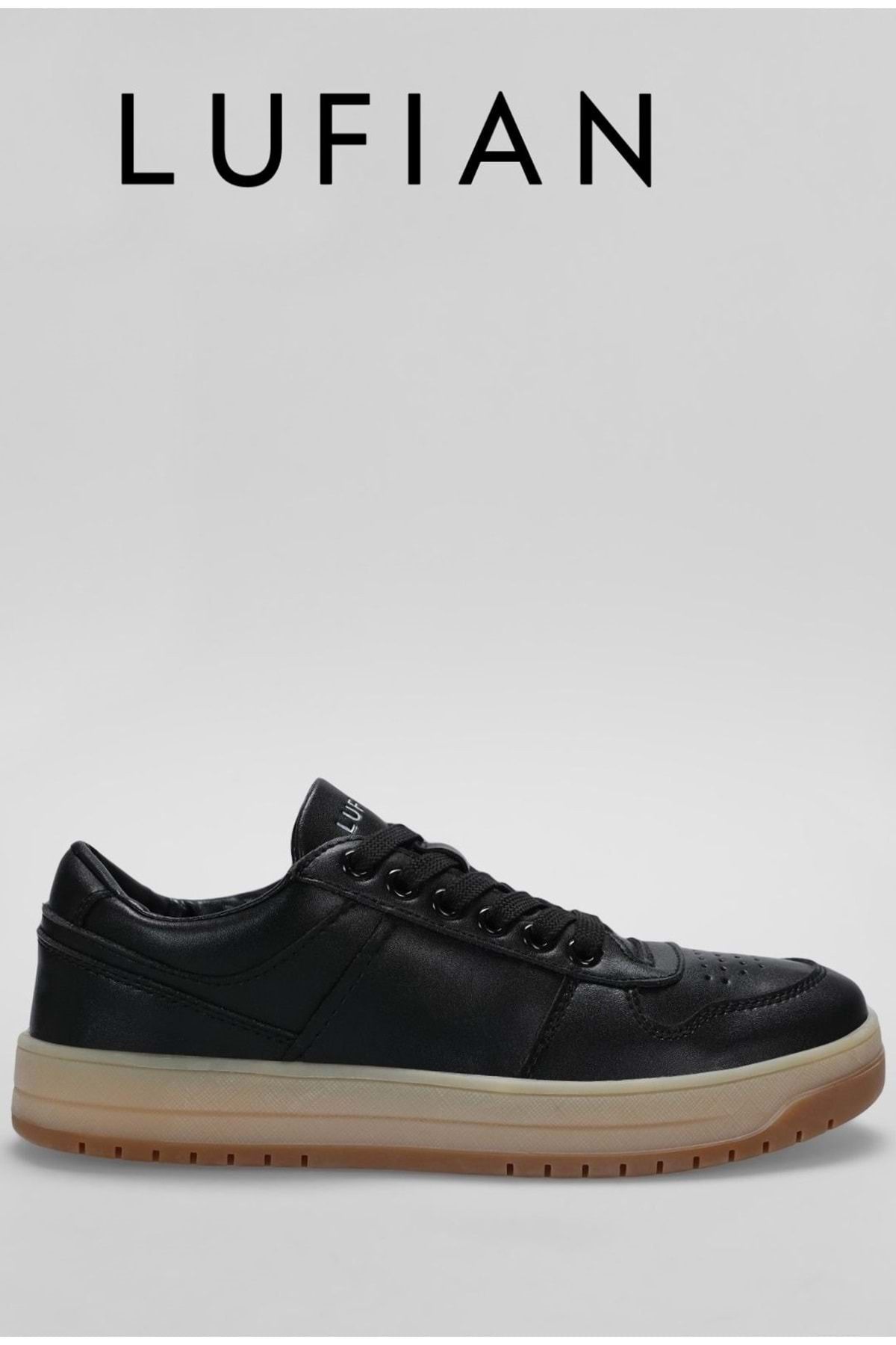 Kocamanlar Ayakkabı Lufian 121230024 Alexis Unisex Sneaker Ayakkabı SİYAH