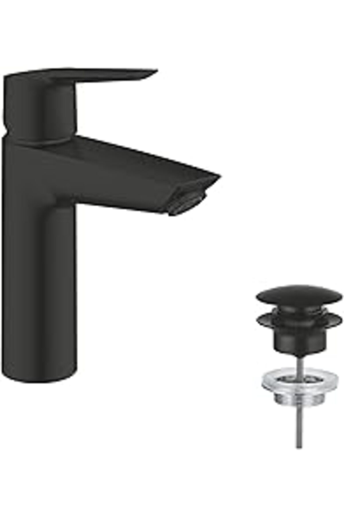 DENİZBİLİŞİM Start Quickfix Lavabo Bataryası | M-Boyut | Su Tasarruflu | Mat Siyah | 235752432