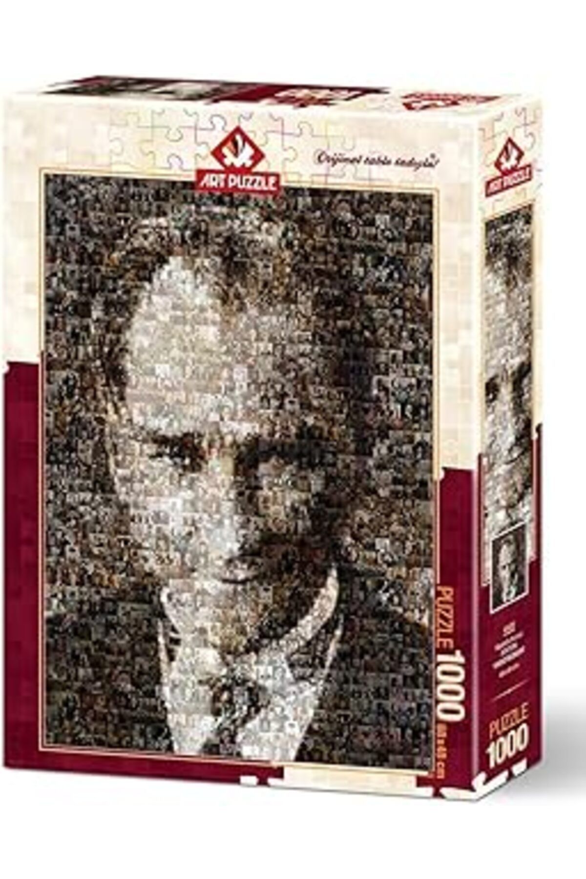 Mu Art Art Puzzle Mustafa Kemal Atatürk (Kolaj Puzzle) 1000 Parça Puzzle