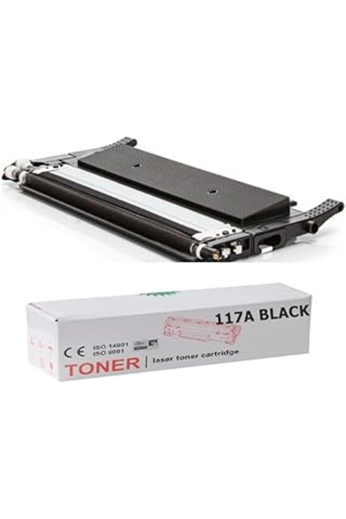 NZM TİCARET Uyumlu W2070a (117A) Siyah Çipli Muadil Toner