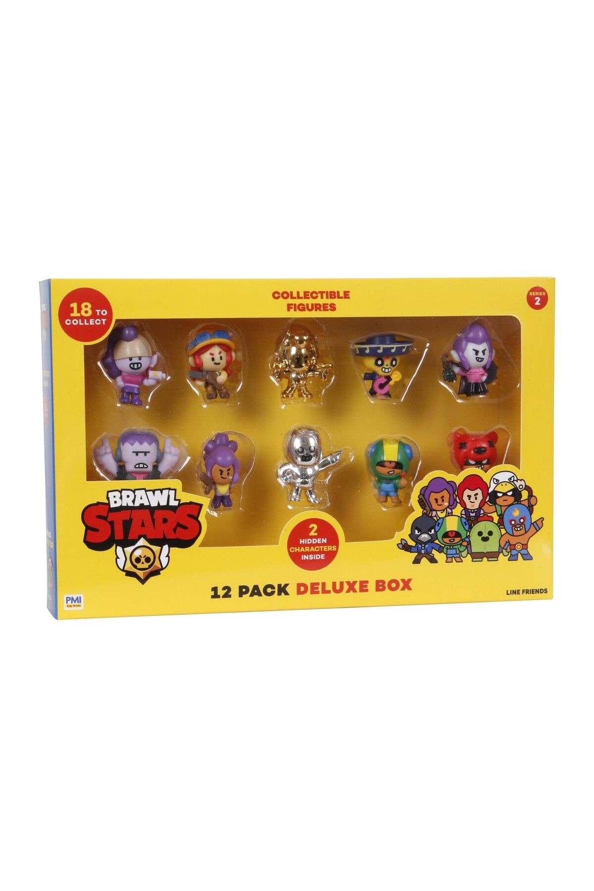 SECTOYS 12'Lİ BRAWL STARS S2 FIGURES MODEL 1 OYUNCAK BRAWL STARS FİGÜR