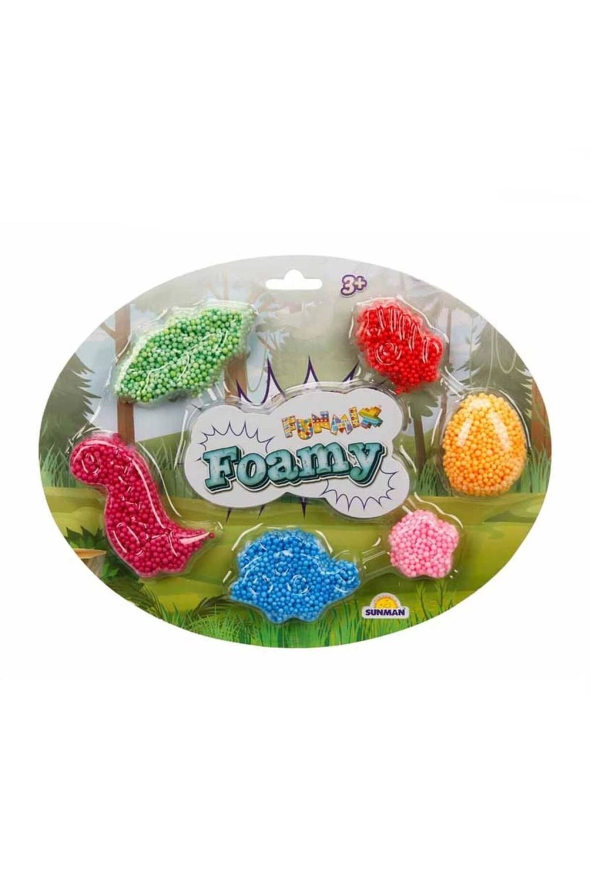 Nemere 1003566 Slime Foam Şekiller ve Hayvanlar -Sunman