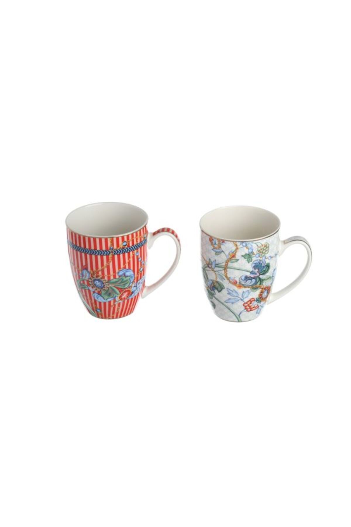 Lucky Art Chantelle New Bone China Porselen 350cc 2li Kupa Set