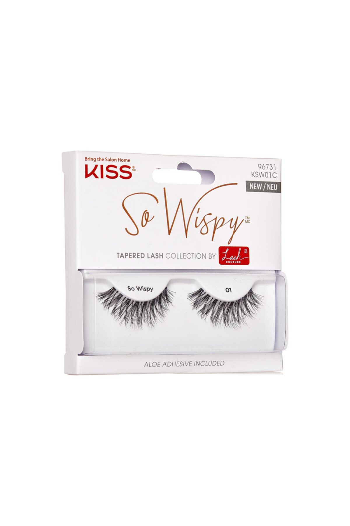 Kiss-So Wispy Tapered Lash Collection KSW01C 3