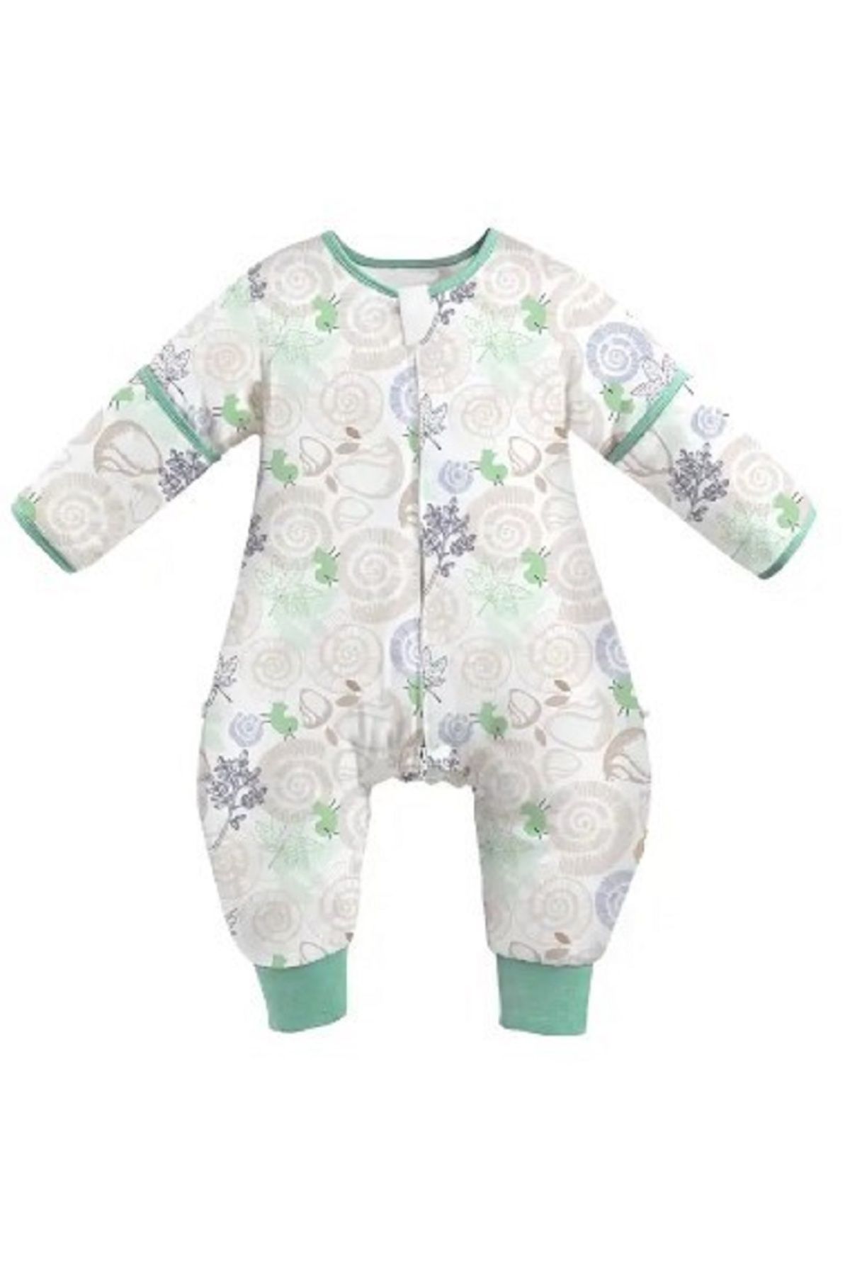 naynes Bebek, Çocuk Yazlık Uyku Tulumu, Ayaklı Tulum, 100 % Organik Pamuk, 0,5 TOG.