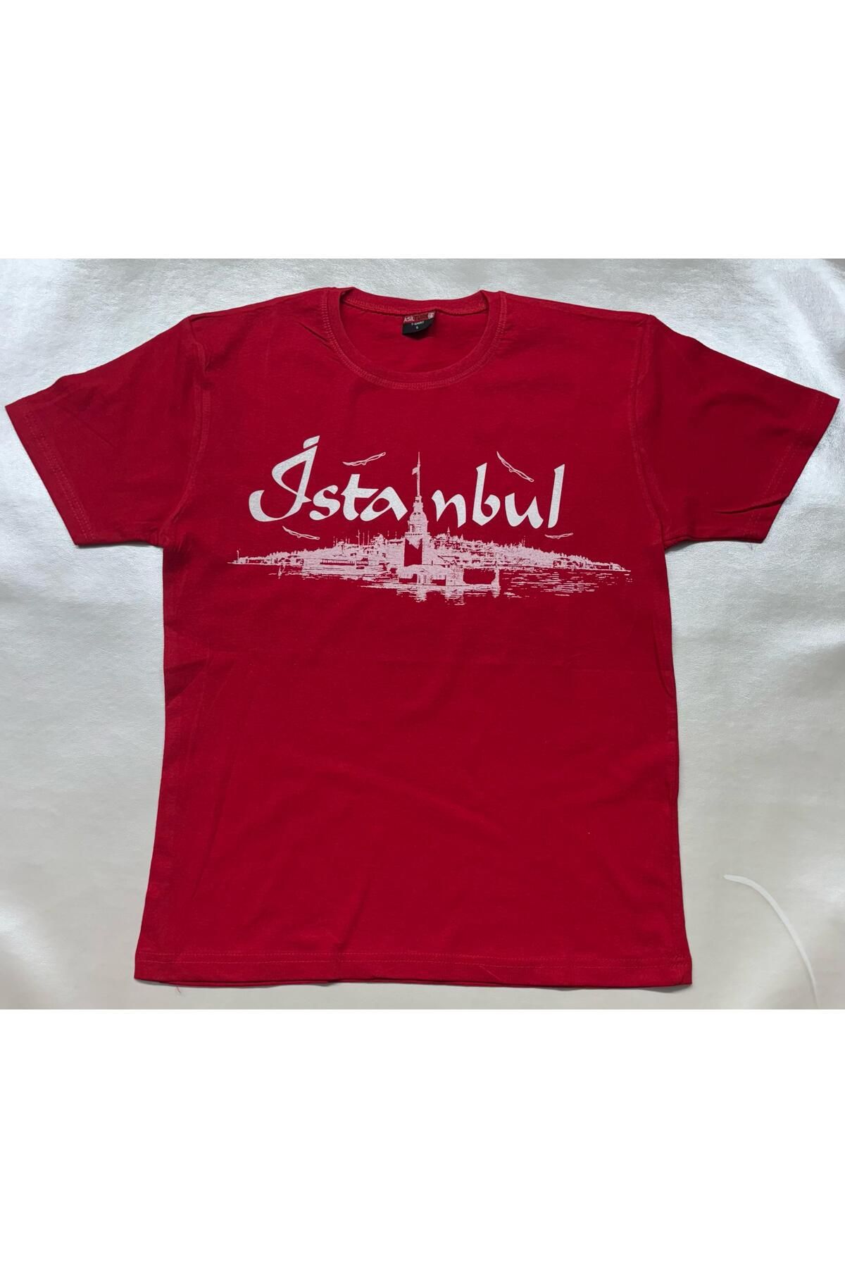İlyada Home İSTANBUL BASKILI T-SHİRT