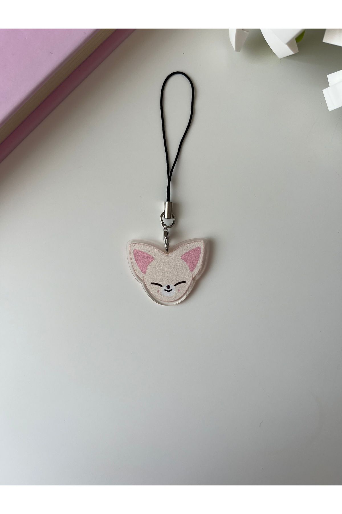 Hara Company Stray Kids SKZOO Foxl.NY Lightstick Telefon Charm / Termos Süsü