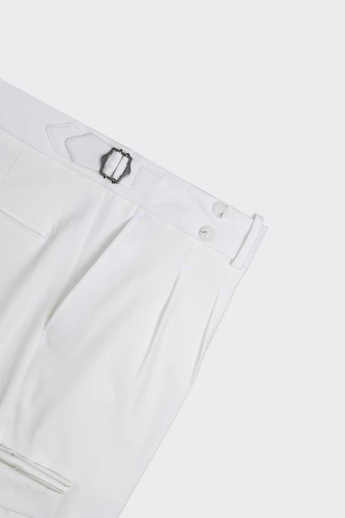 Kadir Büyükkaya-Men's Double Pleat Pants-Kab2230S 2