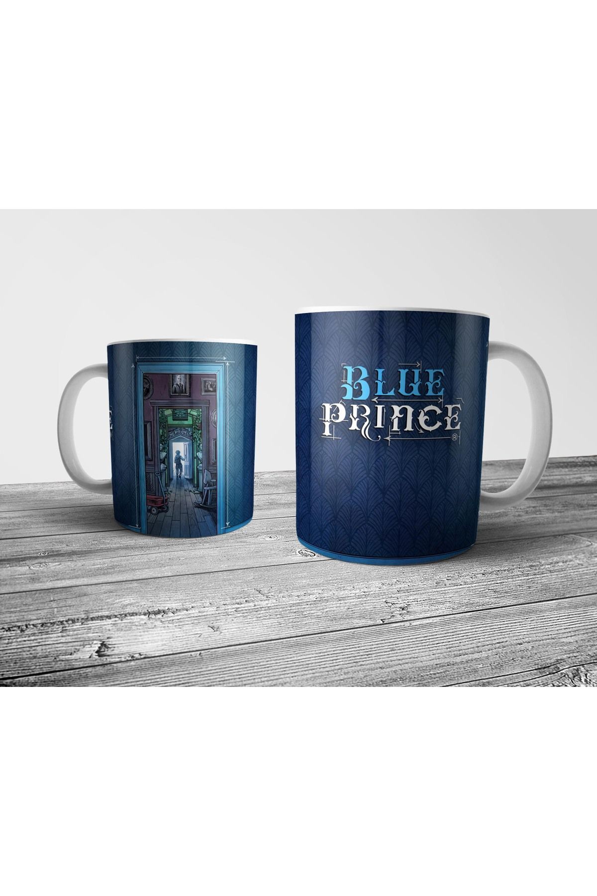 Pixxa Blue Prince Kupa Bardak Model 1