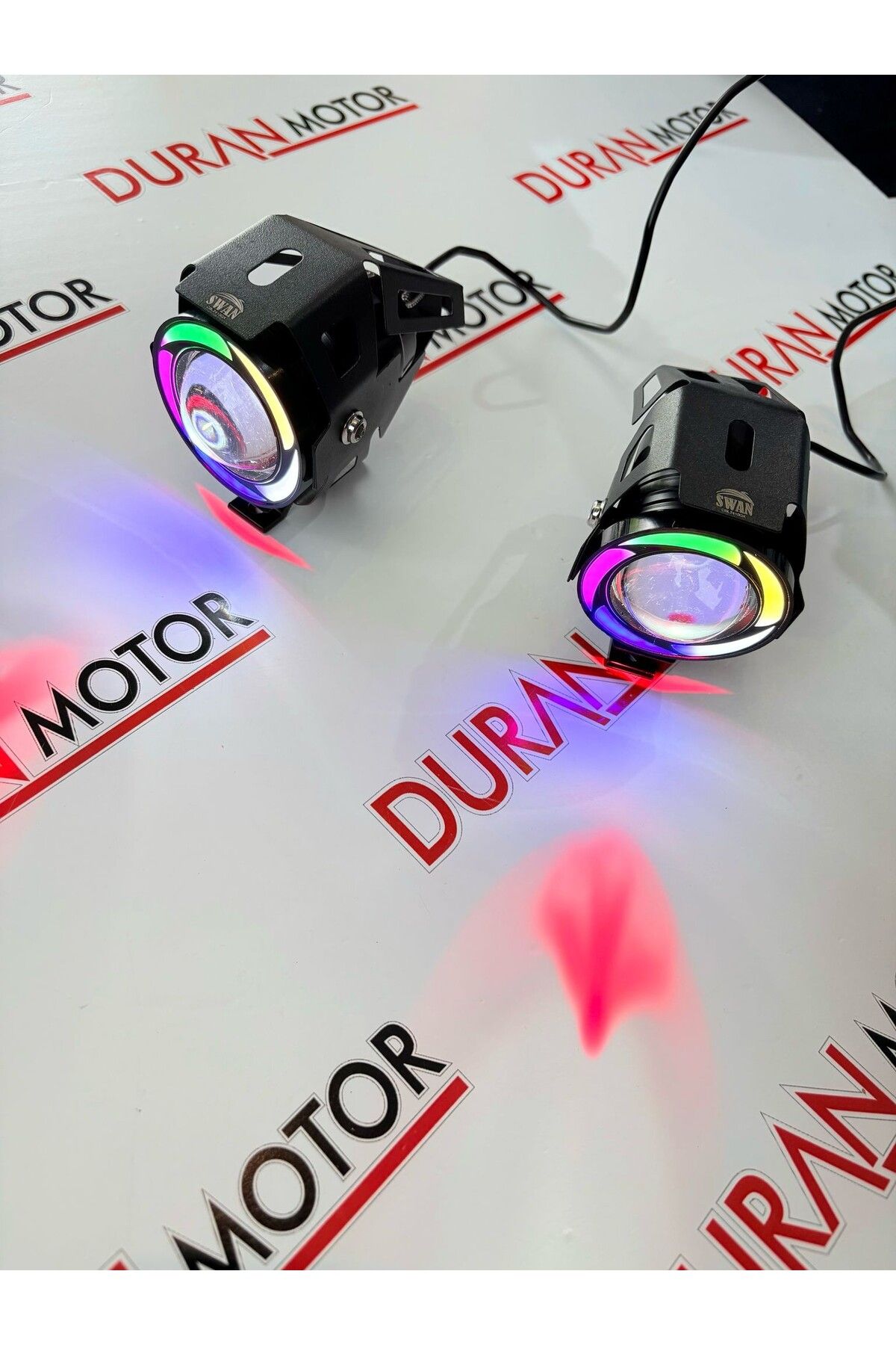 DARDEREMOTOR 5 RENK U7 ANGELLİ-ÇAKARLI LED SİS LAMBASI 2 ADET