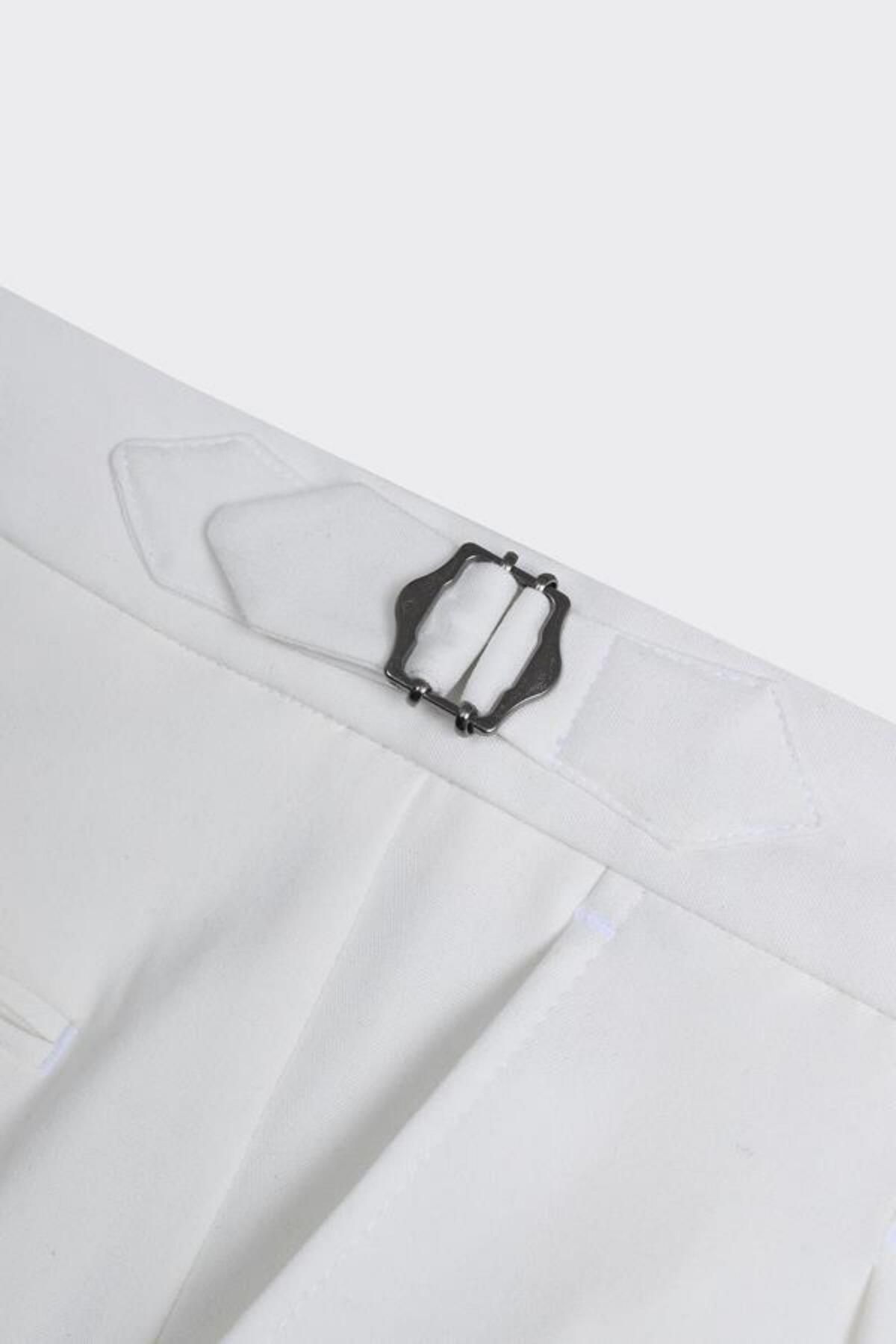 Kadir Büyükkaya-Men's Double Pleat Pants-Kab2230S 3