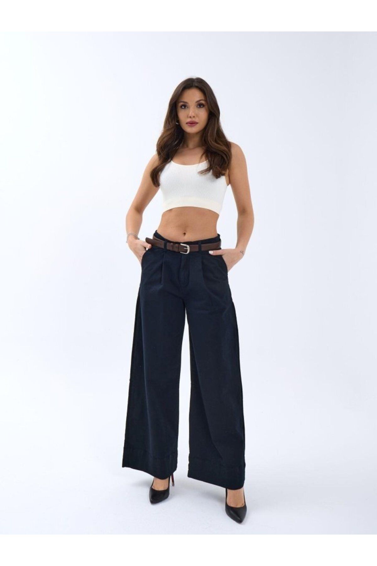 anizmir 7382 PANTOLON-LACİVERT