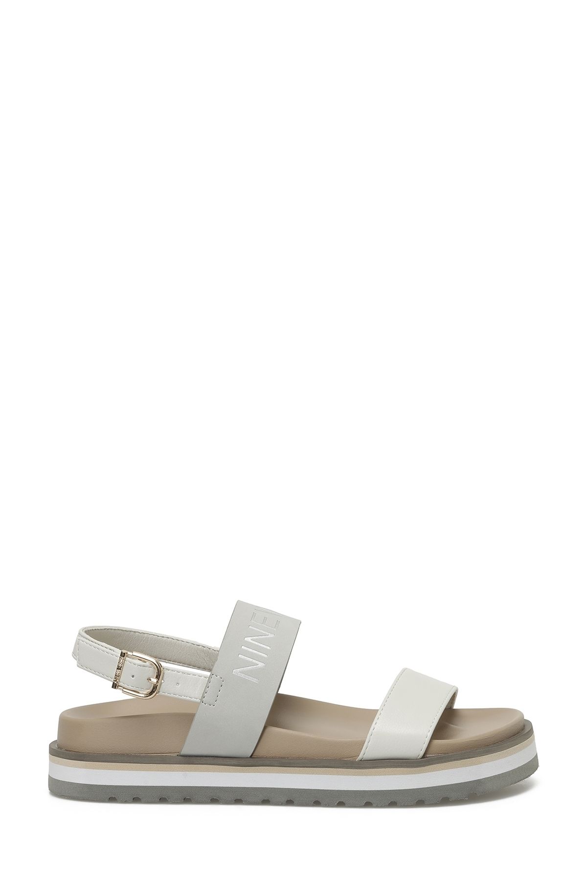 Nine West Axithar Krem Kadın Topuklu Sandalet