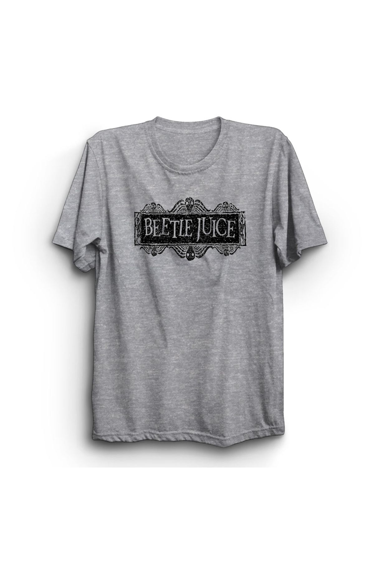 The Fame Beetlejuice, Logo, Baskılı Unisex %100 Pamuk Tişört
