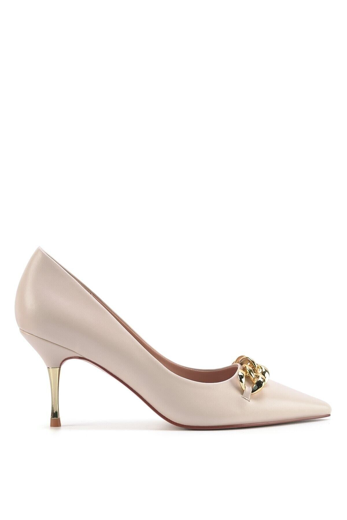 Nine West Vistranara Beyaz Kadın Topuklu Ayakkabı