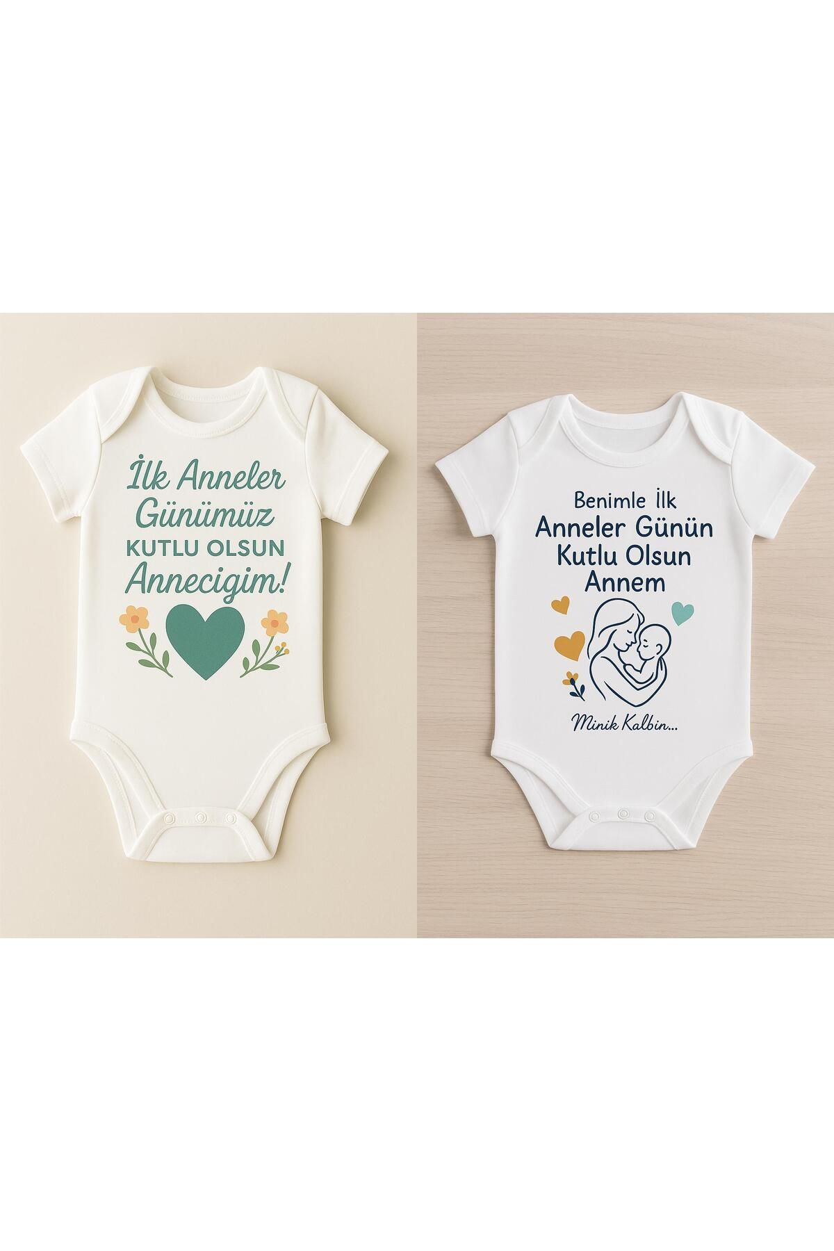 Outdoor One Organik %100 Pamuk Bebek Body Badi Zıbın ZBN510
