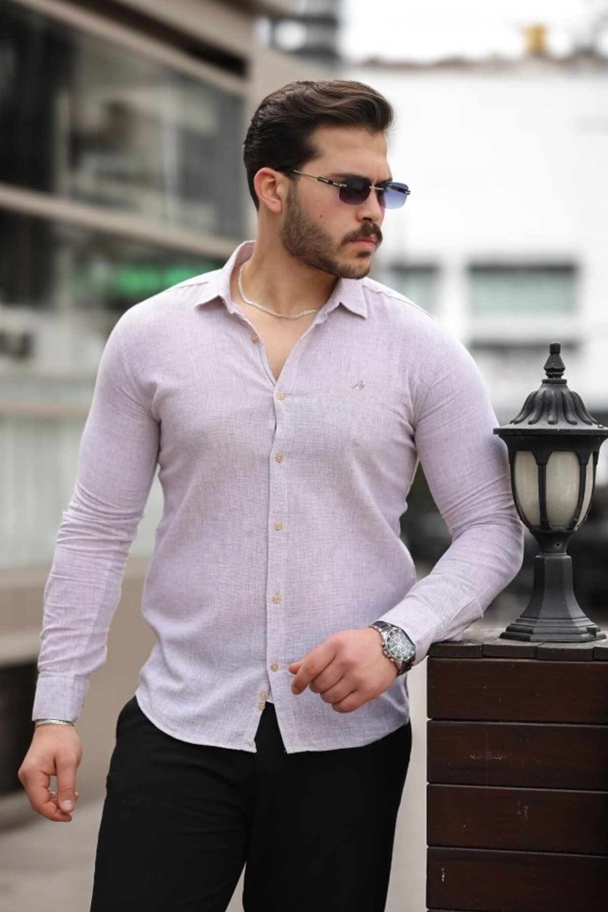 ARUZ MODA Erkek Basic Gömlek