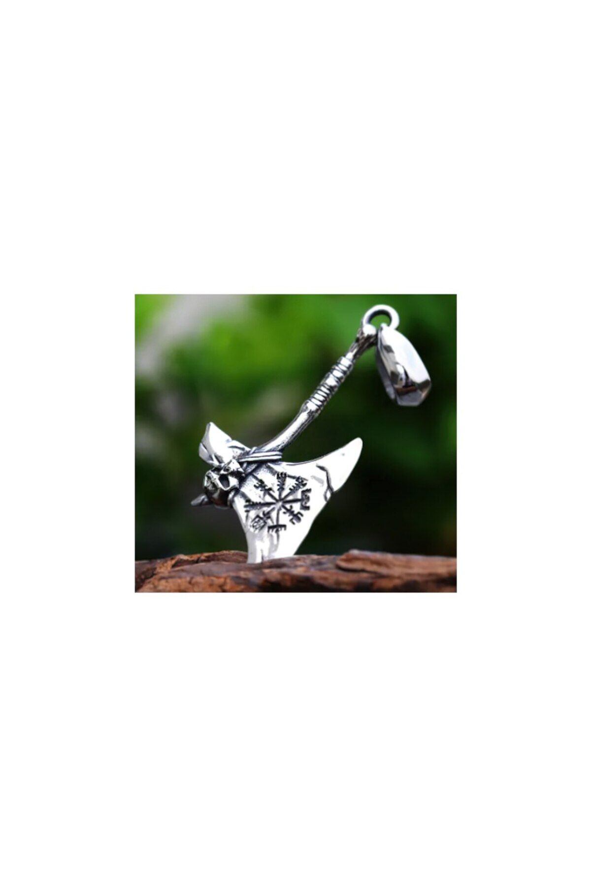 FG KONNİCHİWA %100 ÇELİK KOLYE GOTİK İSKANDİAV HAÇ VİKİNG TARZI GOTHIC KOLYE PASLANMAZ RENK ATMAZ