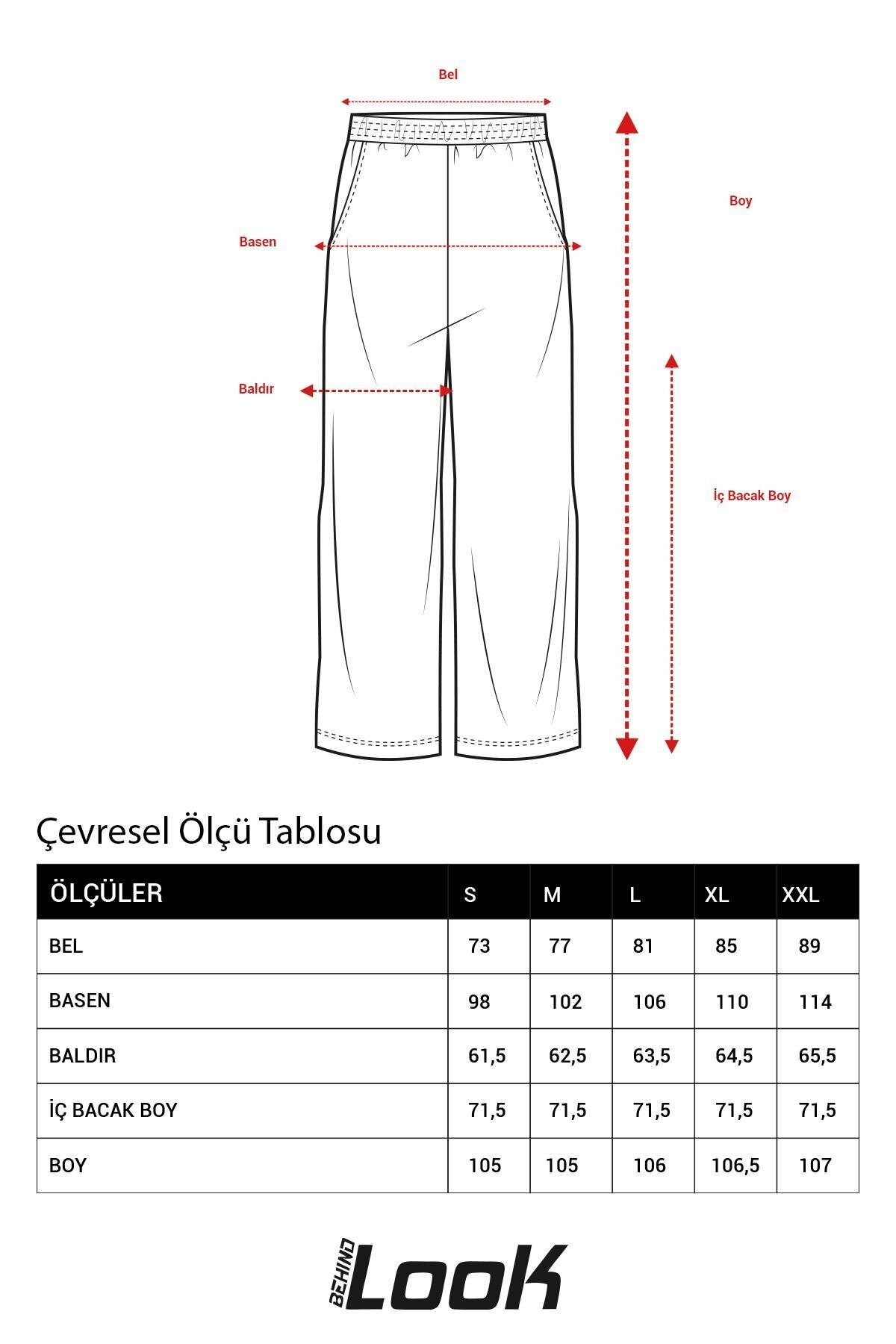Behind Look-Φούτερ με ραβδώσεις και χαλαρό πόδι Camel Modal 6