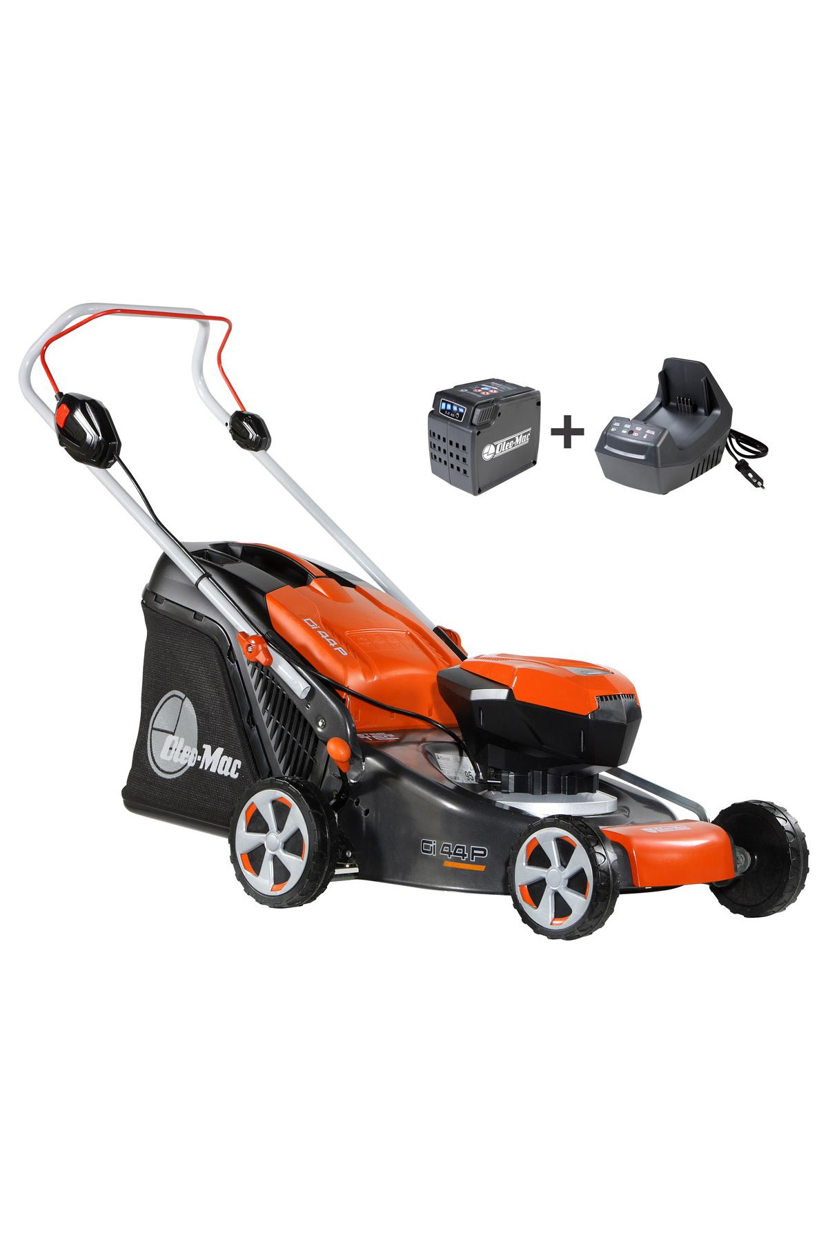 Oleomac Gİ 44 P AKÜLÜ ÇİM BİÇME MAKİNESİ + 5.0 Ah + ŞARJ CİHAZI