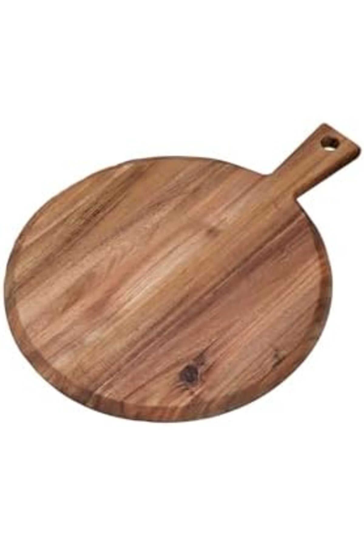 STOREMAX dlshop Akasya Saplı Yuvarlak Sunum ve Kesme Tahtası - Akasya Peynir Sunum Tahtası 40 * 31 * 1.5cm