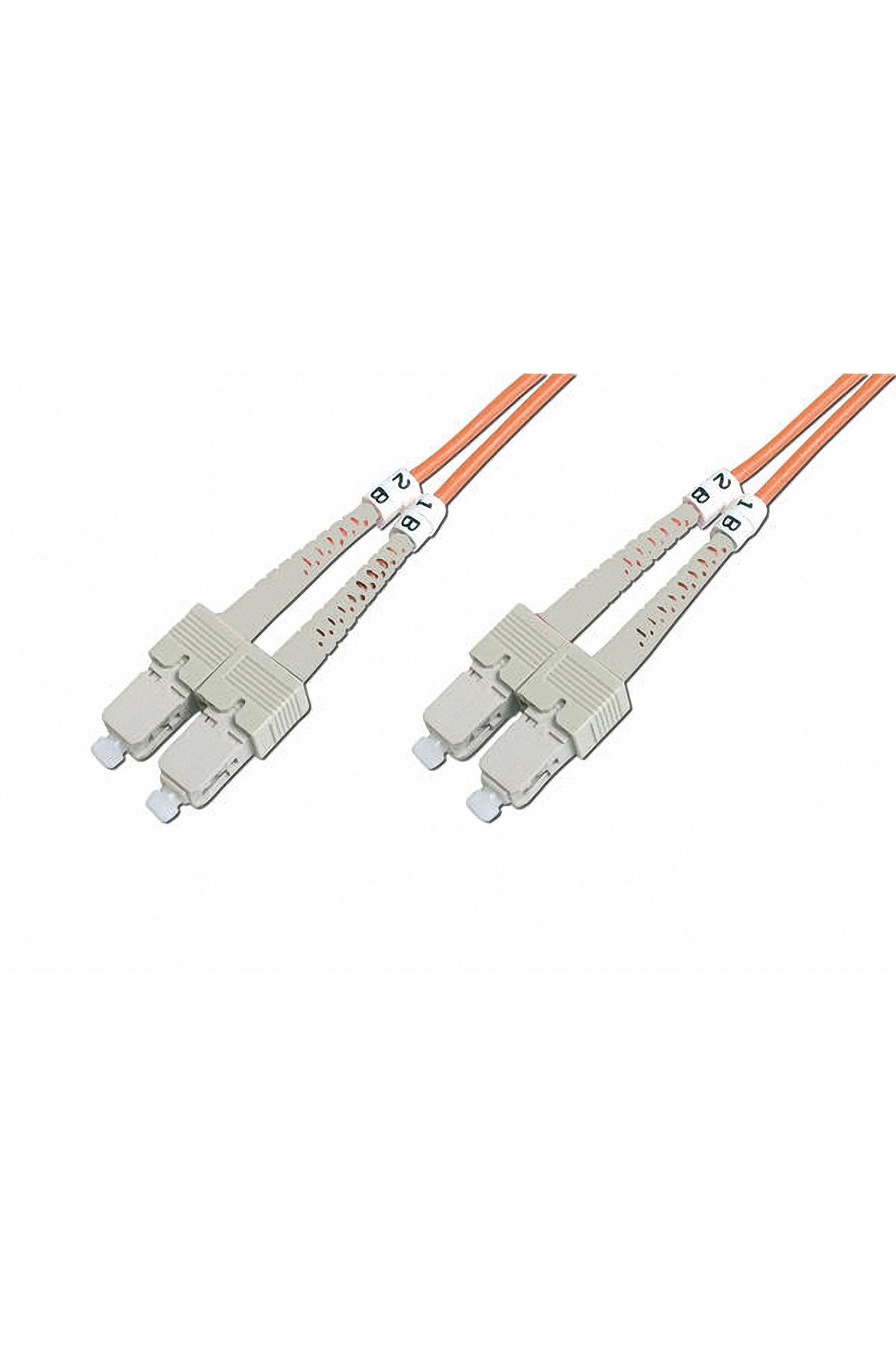 Beek BC-FO-6SCSC-01 1 Mt SC-SC 62.5/125 OM1 Multimode Duplex Patch Cord Kablo