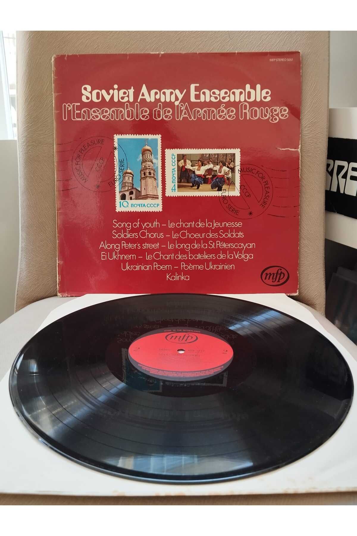 Plakperest Soviet Army Ensemble - Untitled - Hollanda Basım 33lük LP Albüm(Kalinka)-2.el
