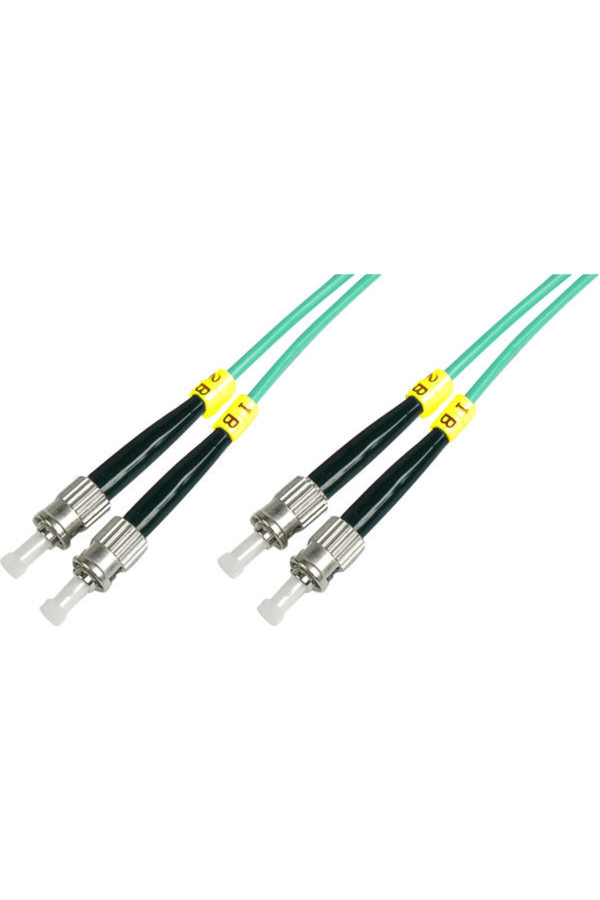 Beek BC-FO-5STST-02/3 2 Mt - 50/125 Doplex OM3 Multimode Fiber Optic Patch Kablo