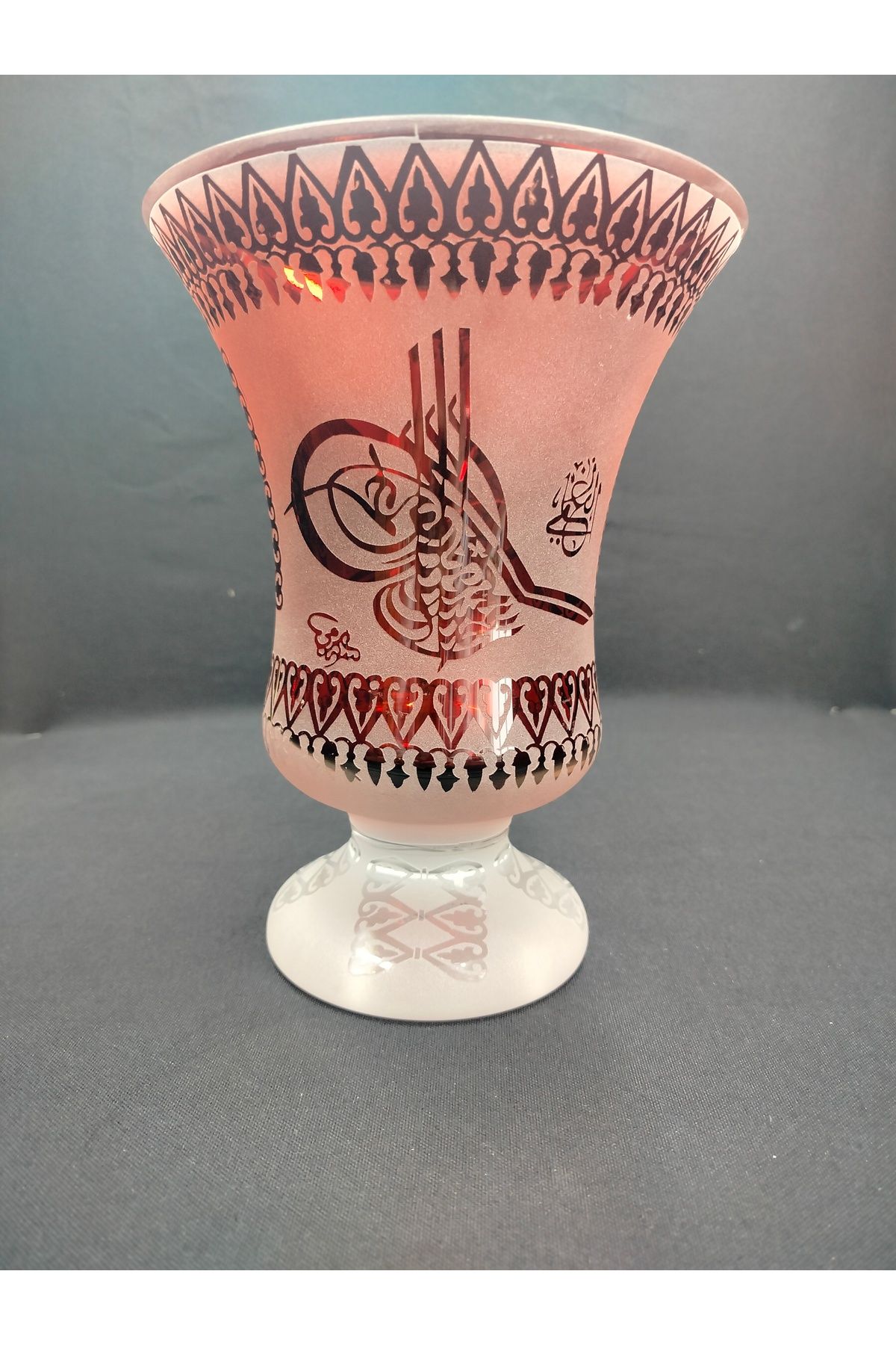 daisyglass PAŞABAHÇE GOLDİNİ KRİSTAL VAZO