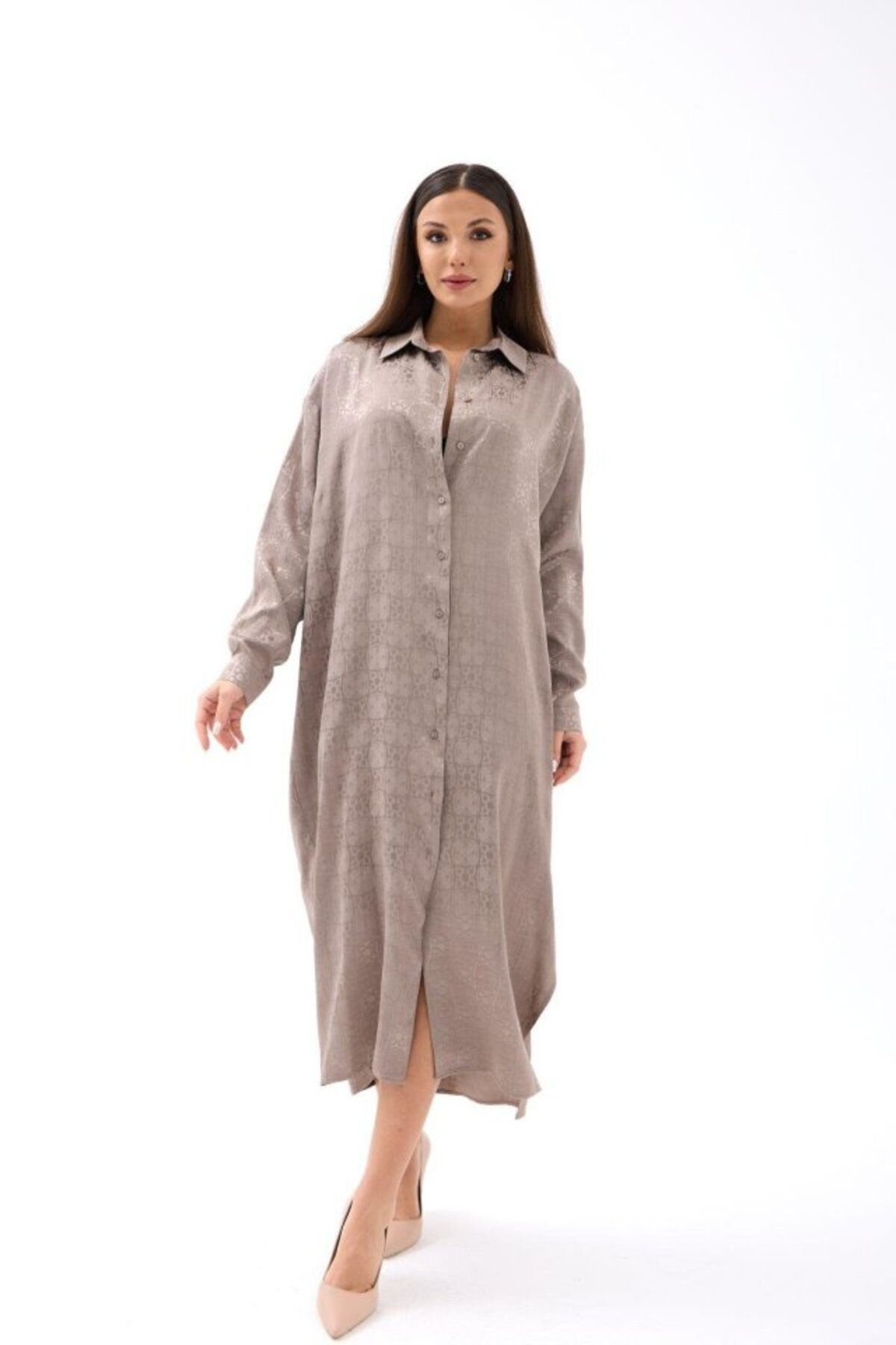 ARUZ MODA 7417 ELBİSE-TERNİ