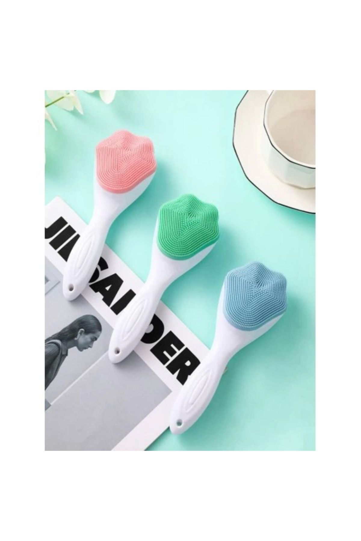 MELFSHOP Cilt Temizleme Peeling Fırçası