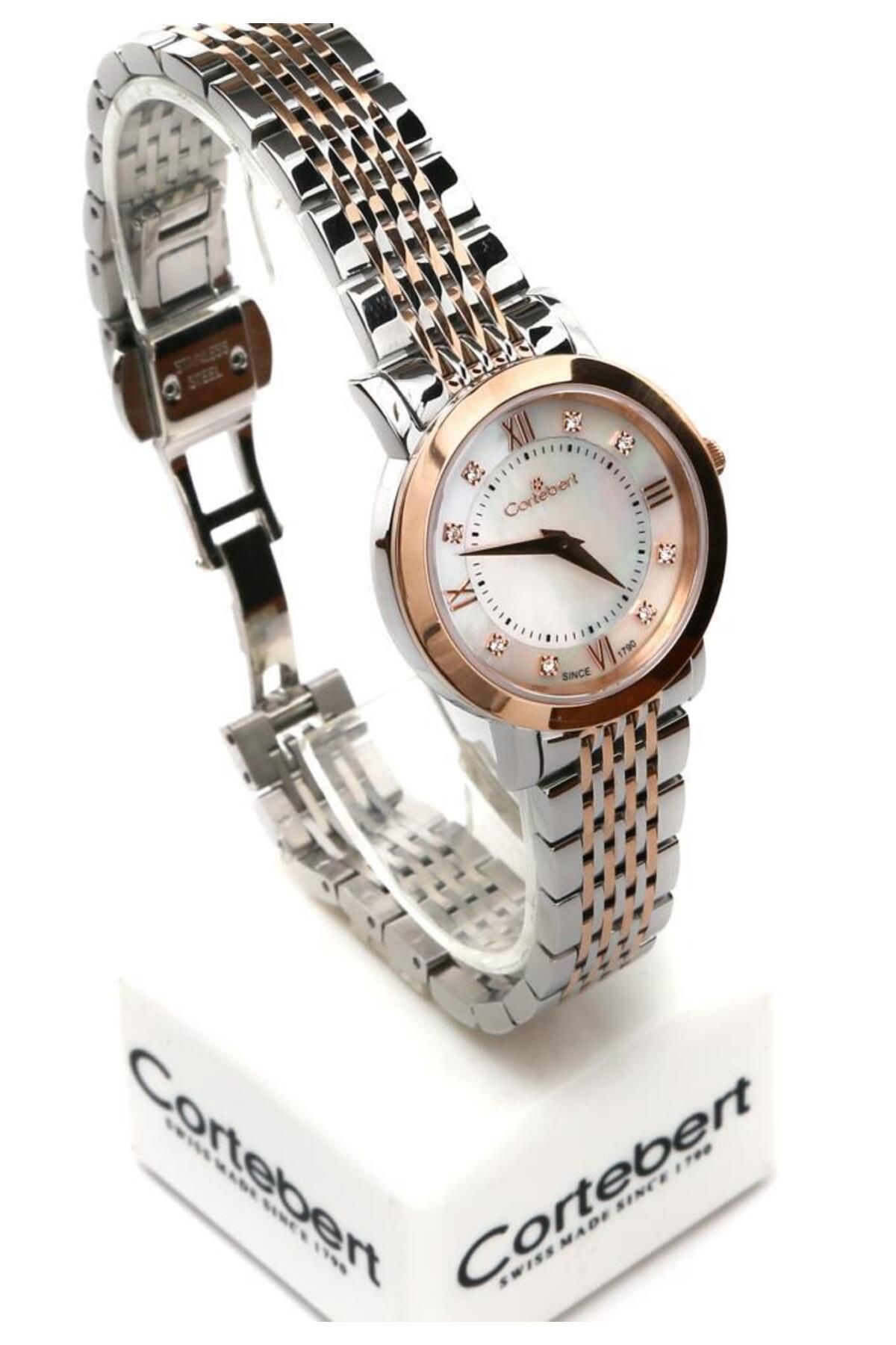 cortebert Rose Gold Model Cortebert Lüks Kol Saati
