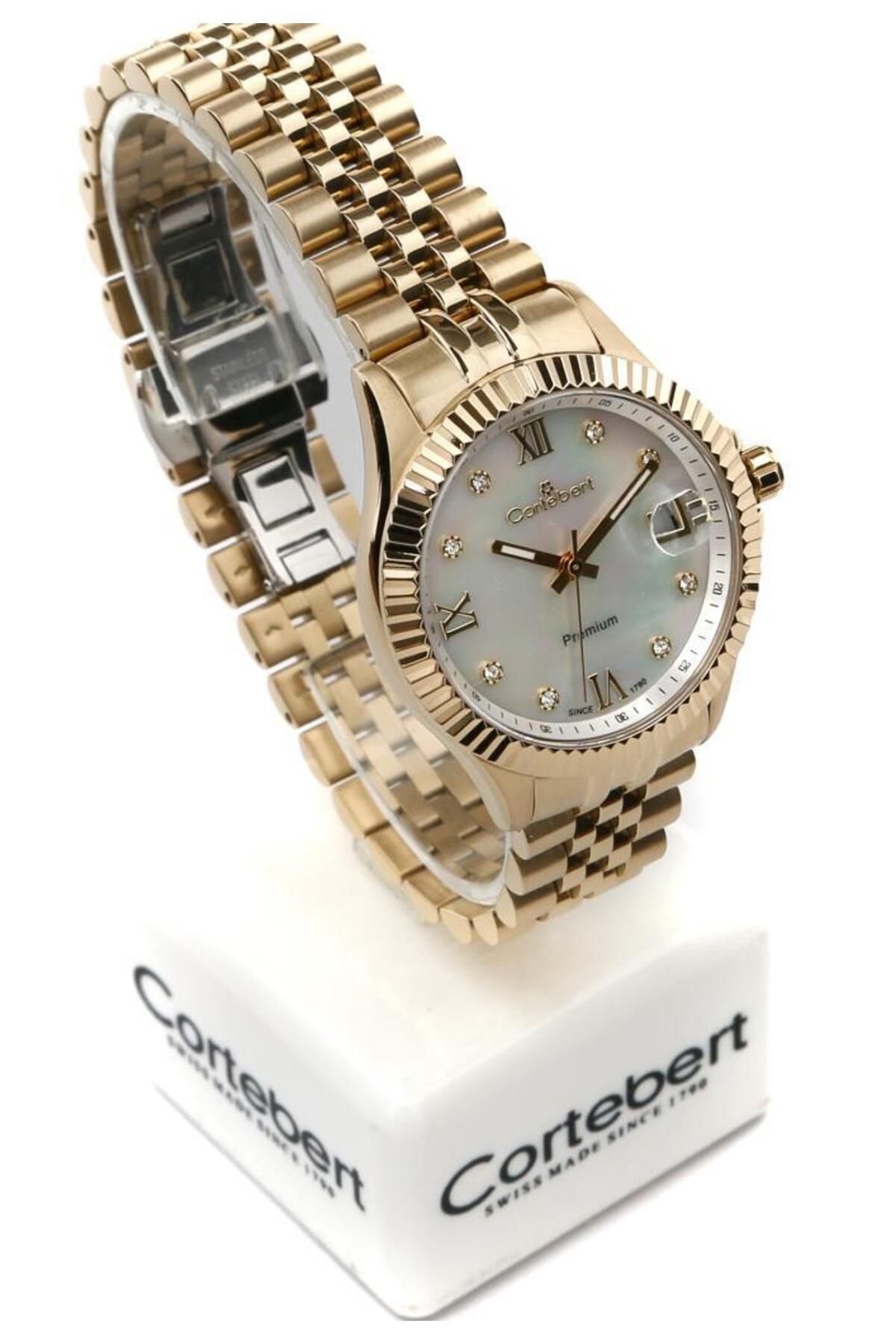 cortebert Gold Cortebert Lüks Kol Saati