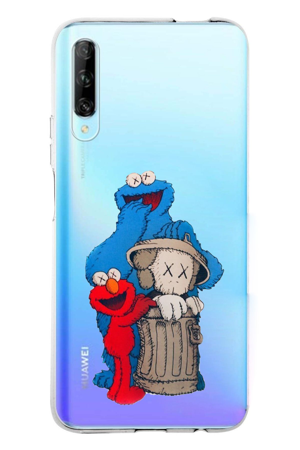 TechTree P Smart PRO Uyumlu Susam Sokağı Tasarımlı Şeffaf Silikon Kılıf