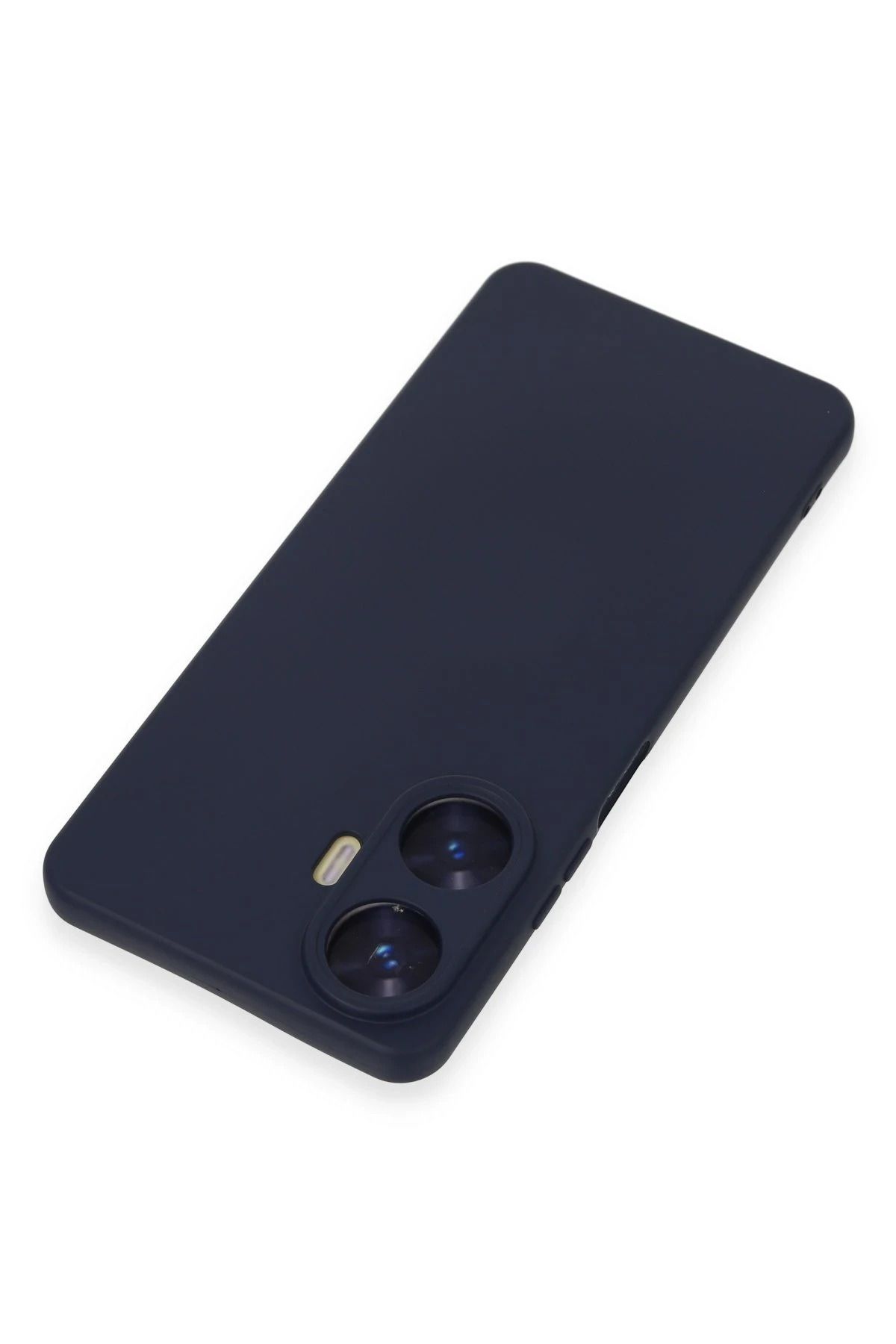 NewFace Realme C55 Kılıf Nano içi Kadife Silikon - Mor DPMAH