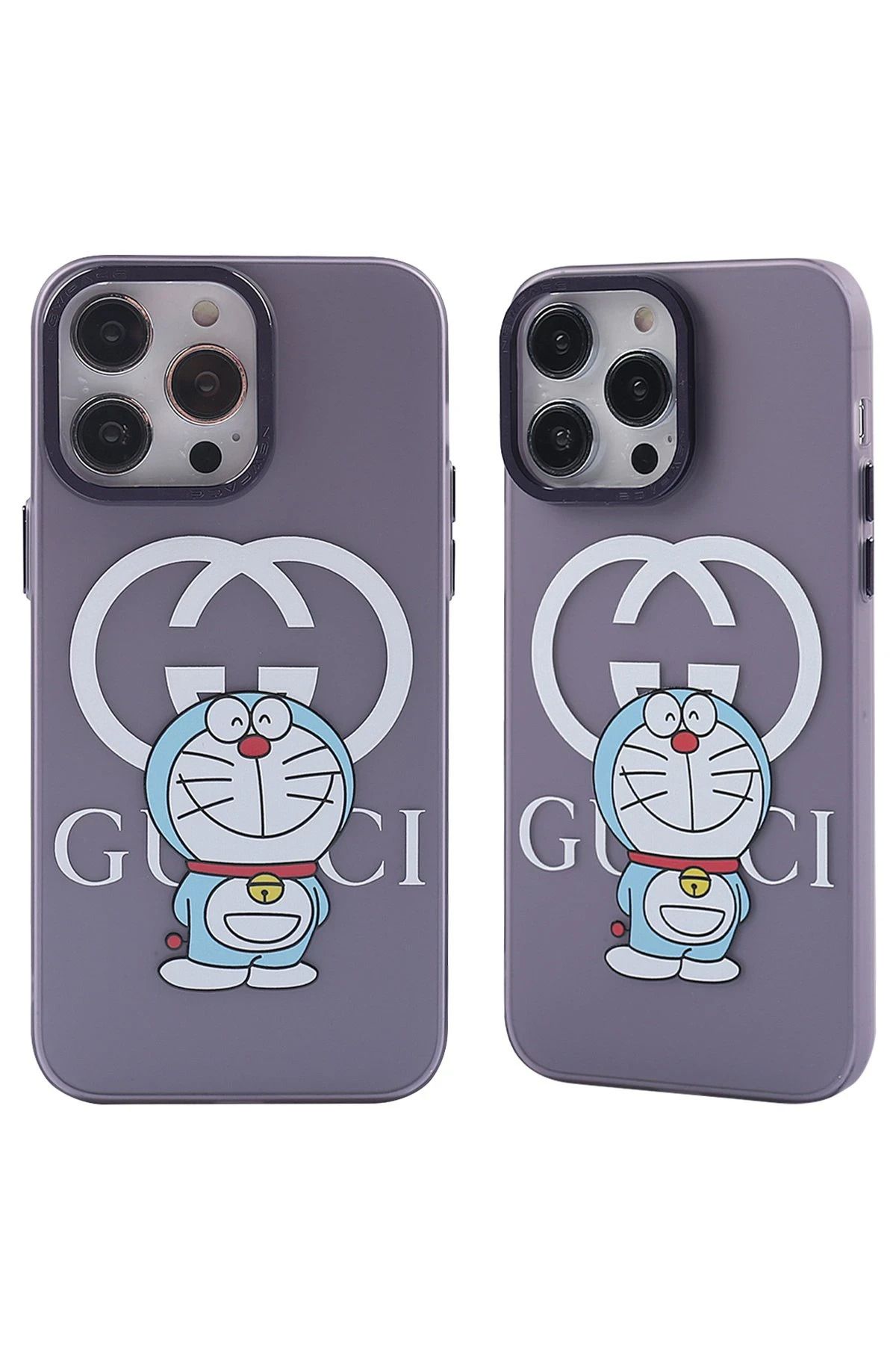 NewFace iPhone 14 Pro Kılıf Prada Desenli Kapak - Prada Mor - 3 ALMLA