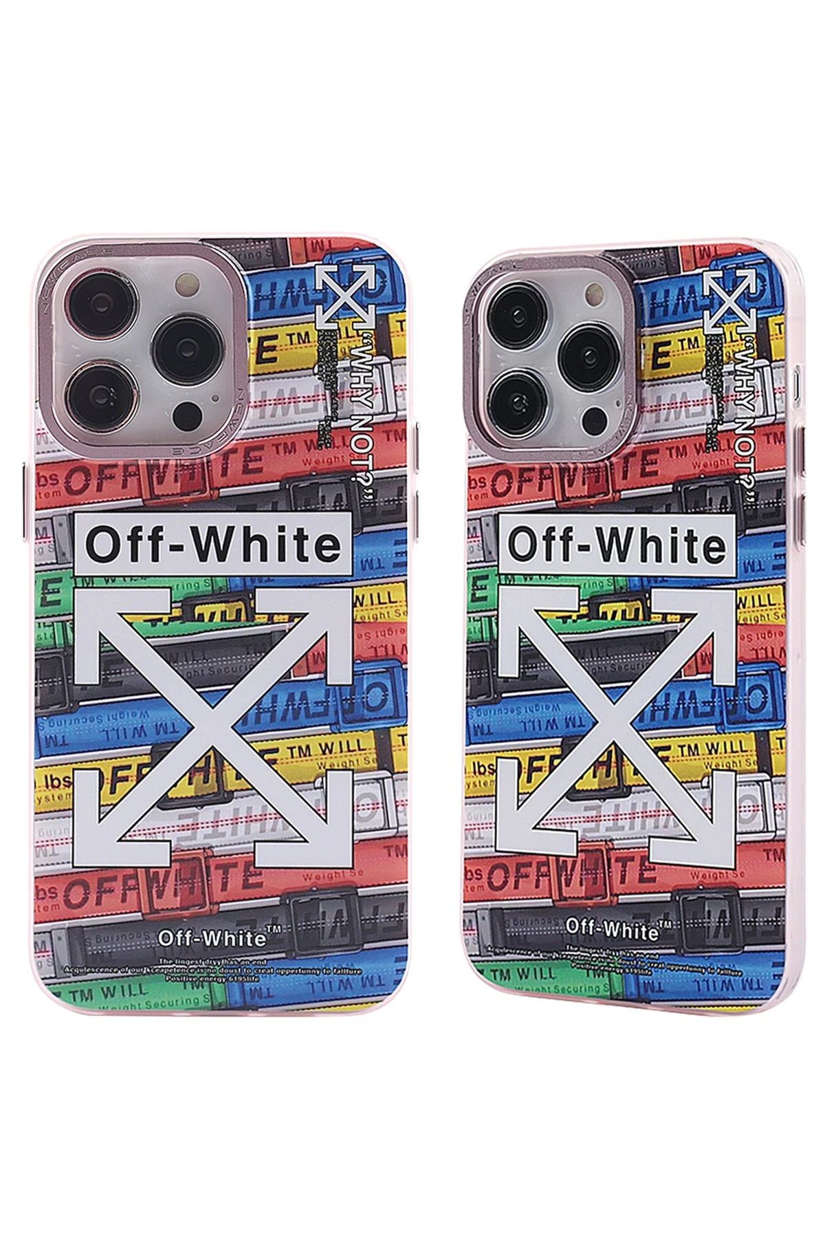 NewFace iPhone 14 Pro Max Kılıf Prada Desenli Kapak - Prada Mavi - 2 ALMLA