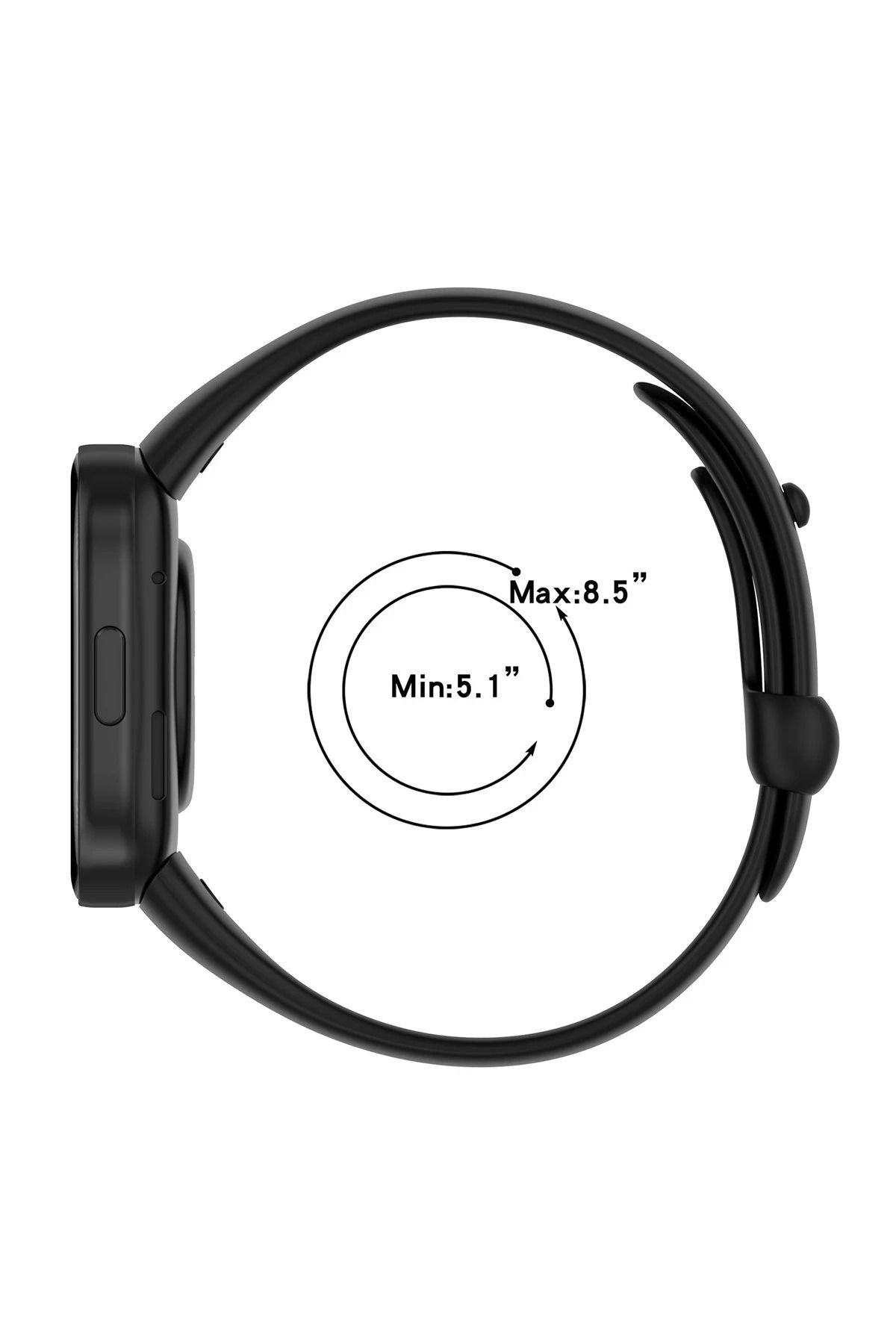 NewFace Xiaomi Redmi Watch 3 Origin Silikon Kordon - Lacivert MRAYD
