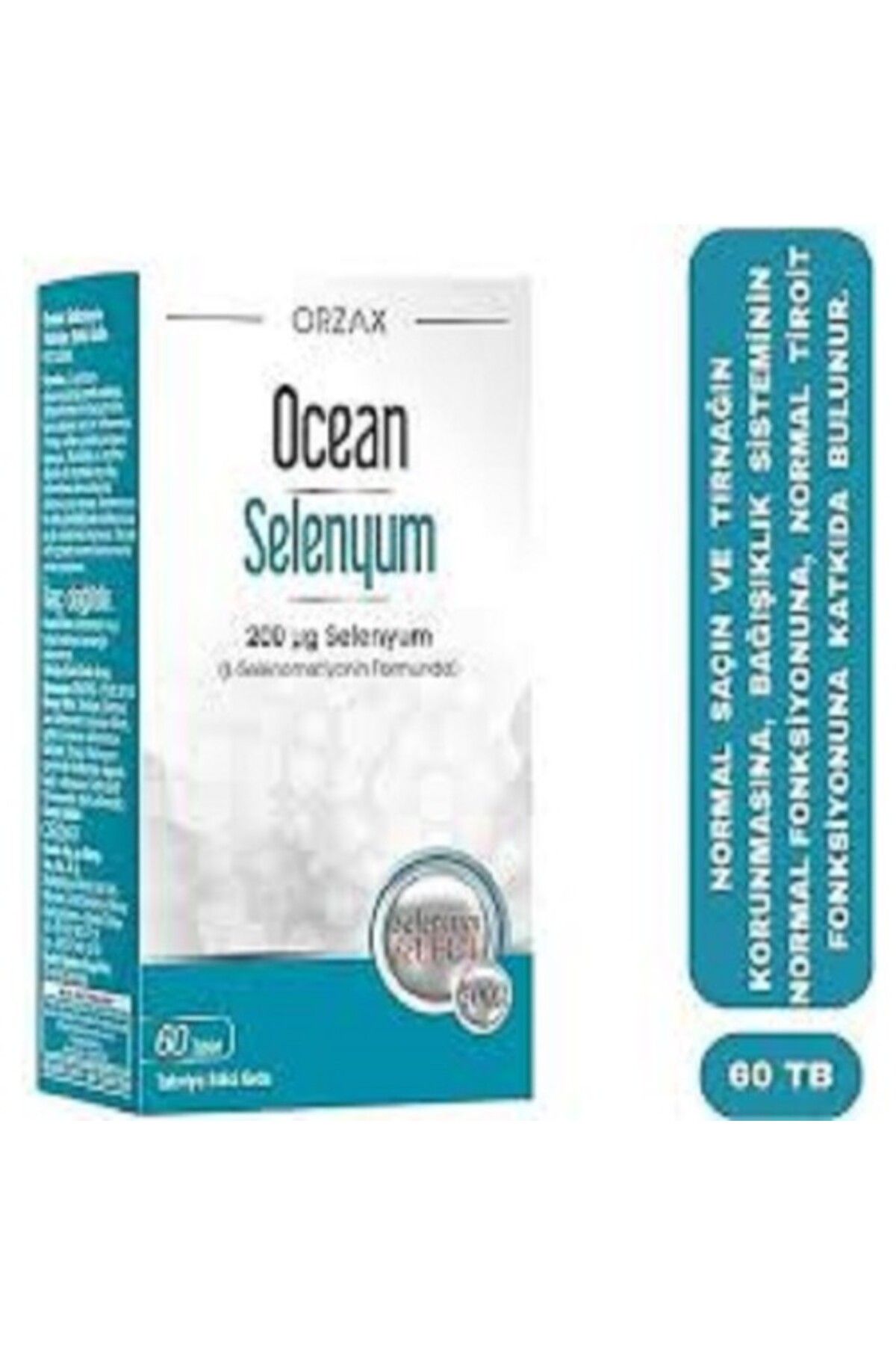 Orzax Ocean Selenyum 200 Mcg 60 Tablet