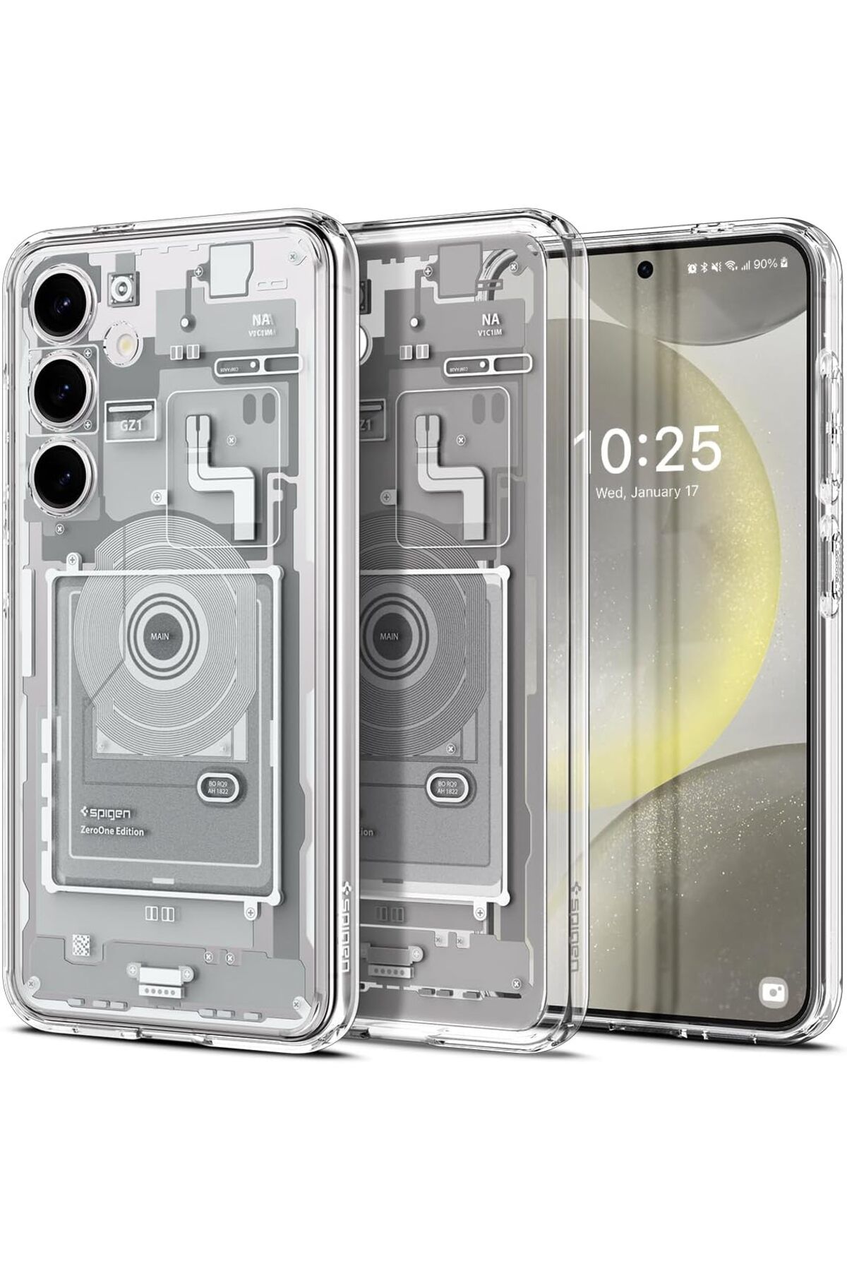 STOREMAX htpshopmx Galaxy S24 Kılıf Ultra Hybrid Zero One White - ACS07351 str http 1092444
